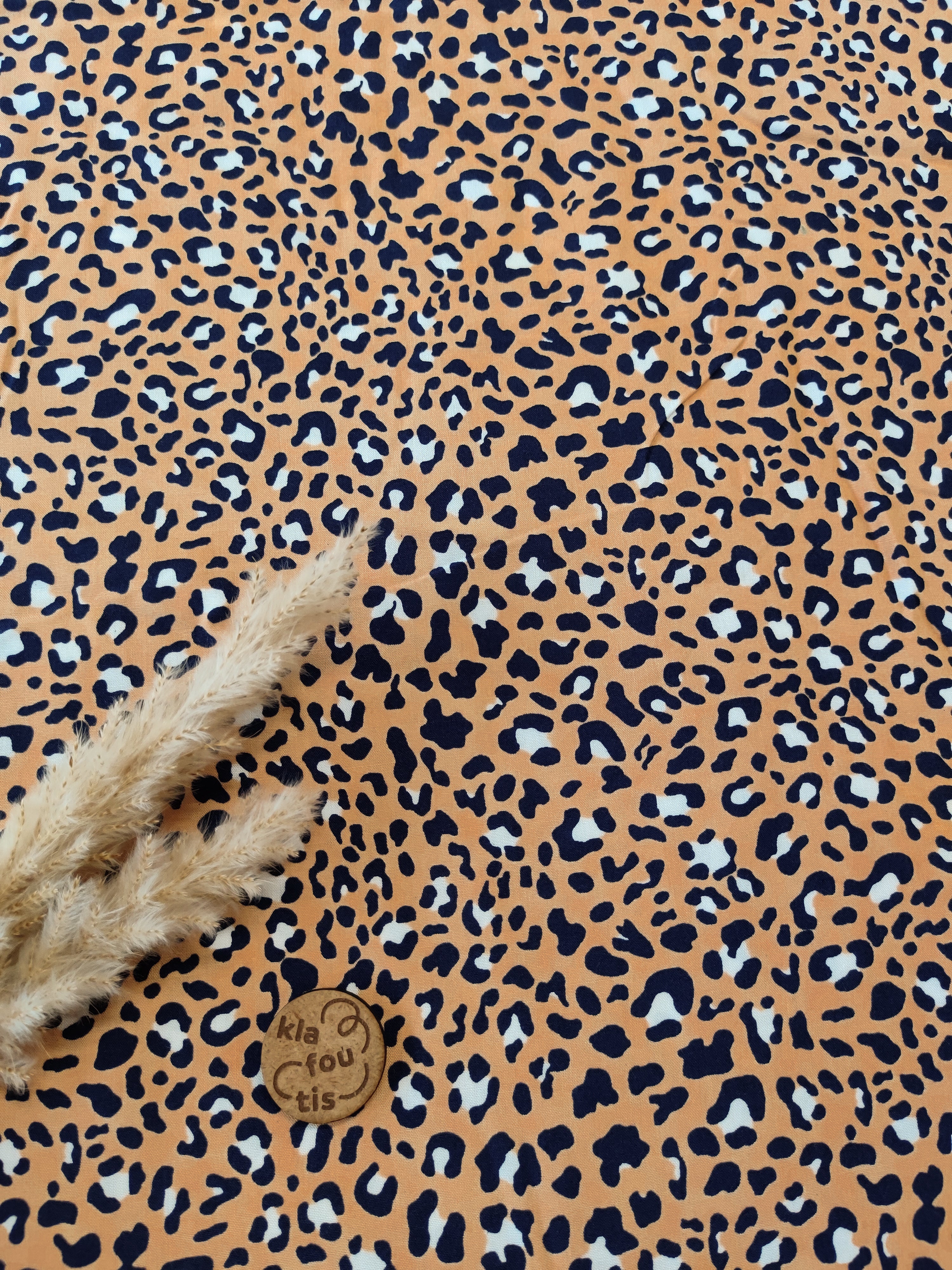 Popeline de viscose - Esprit tacheté