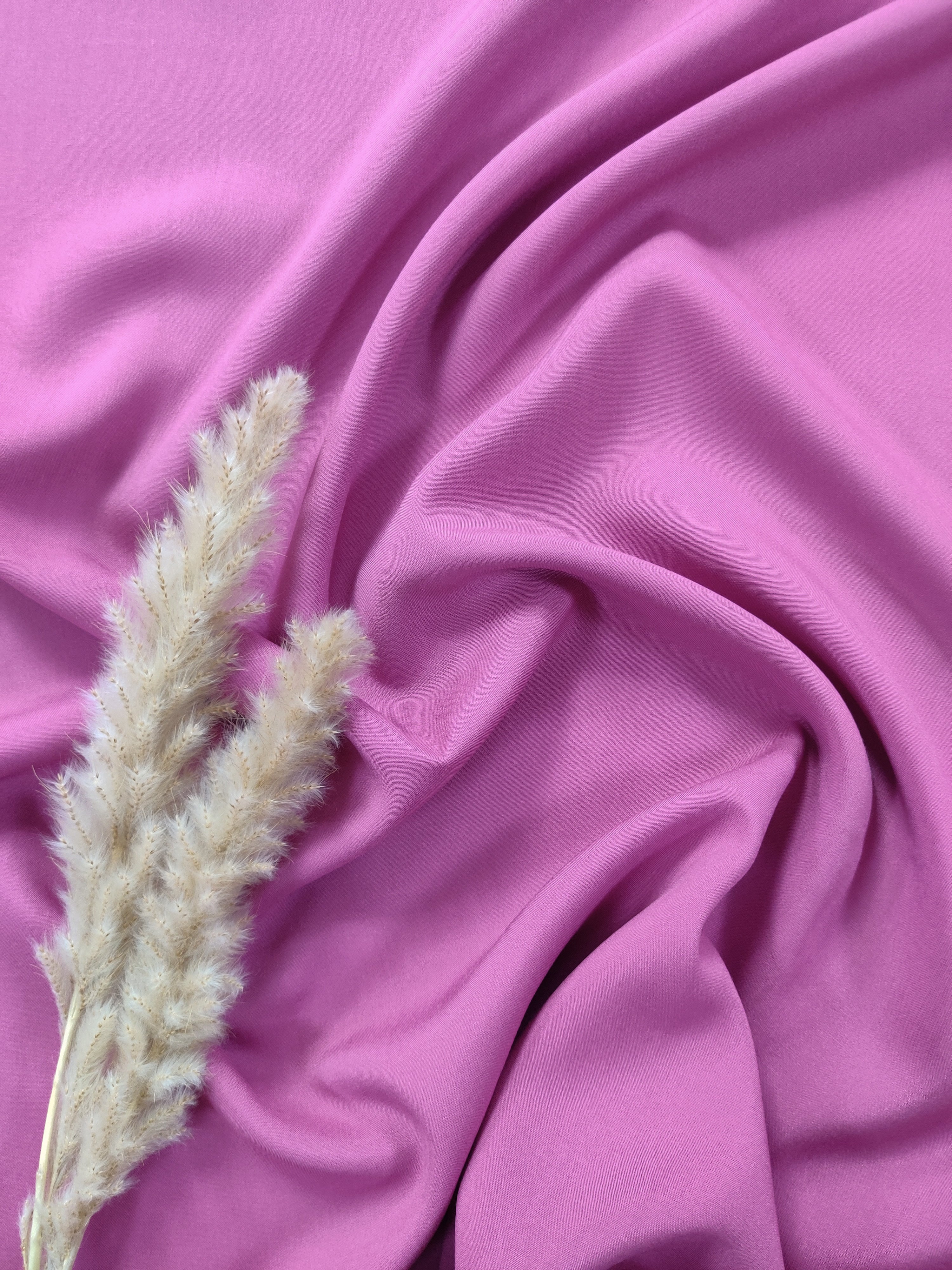 Popeline de viscose - Mauve