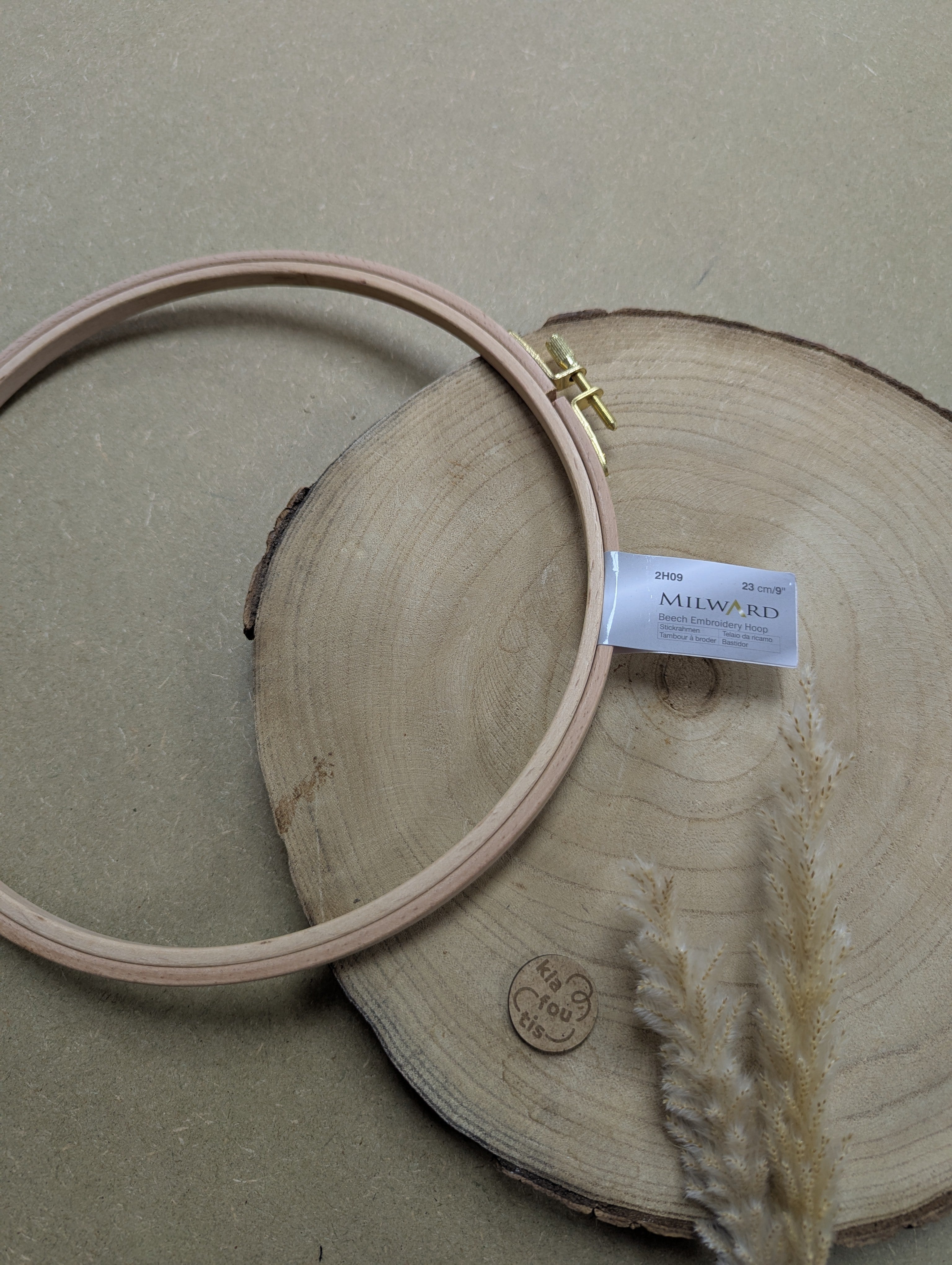 Tambour de broderie - hêtre lisse