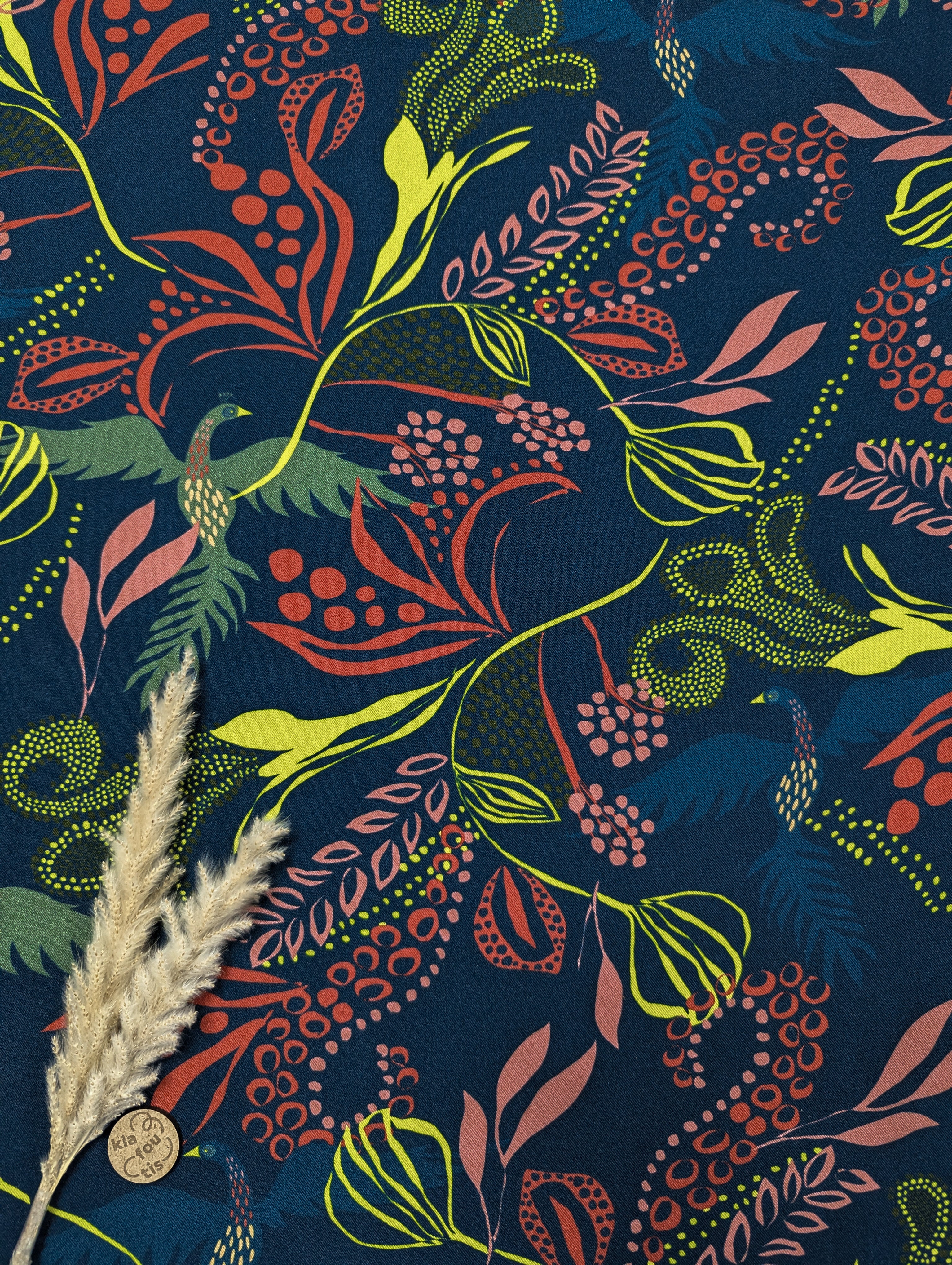 PRE-COMMANDE Twill de viscose canard - absolutely fabulous