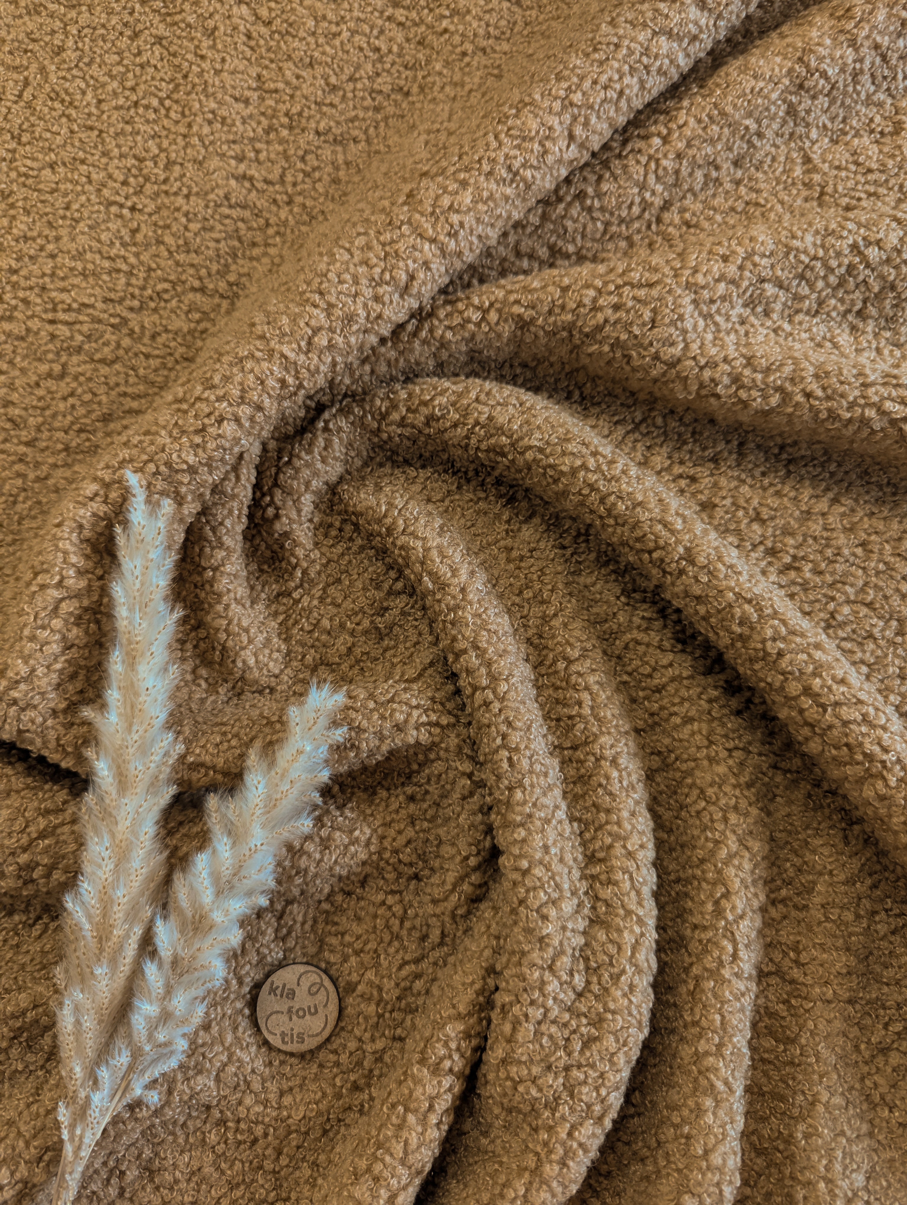 Teddy bouclé - caramel