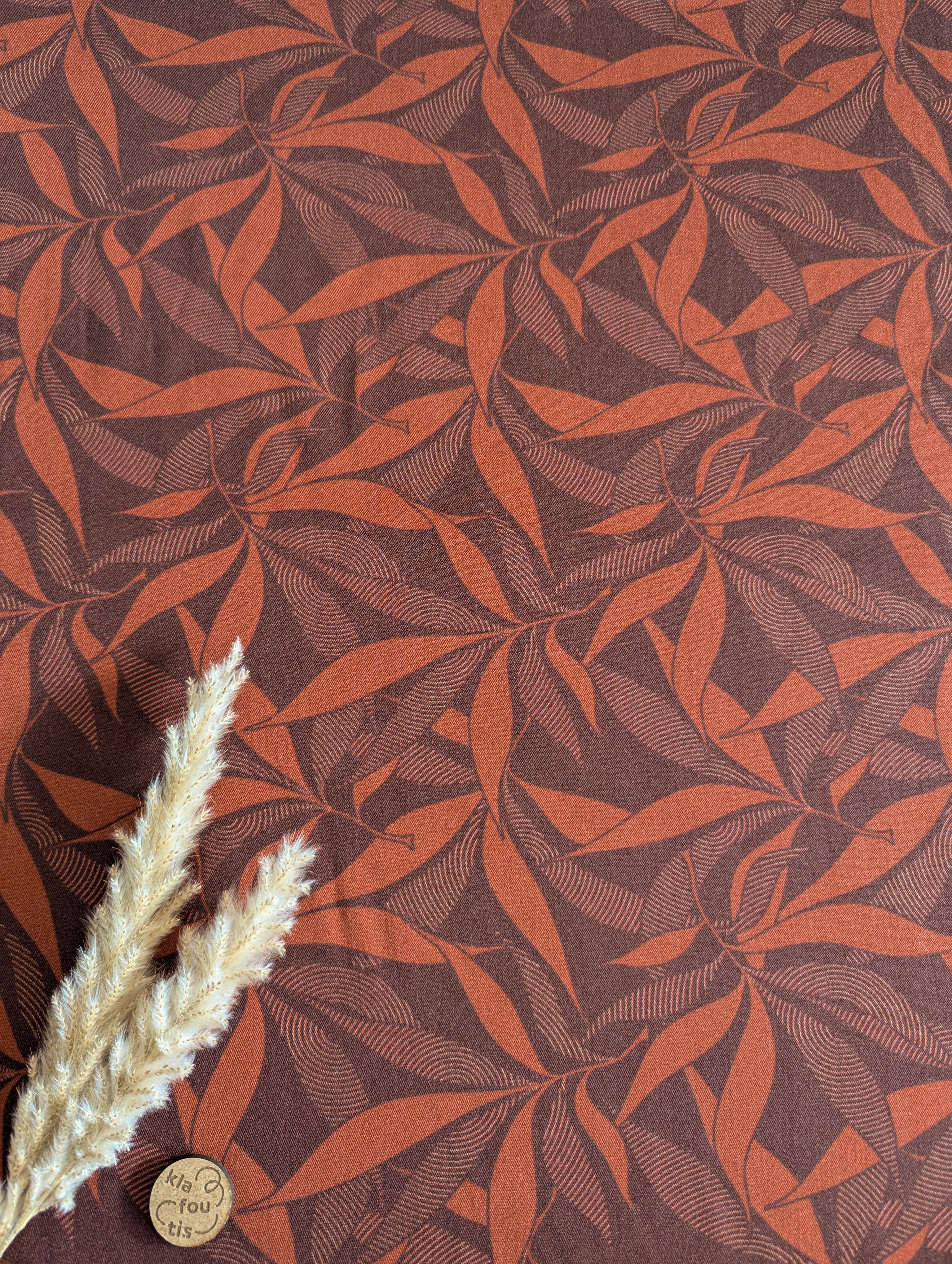 Twill de viscose exclusif KLAFOUTIS - Paloma