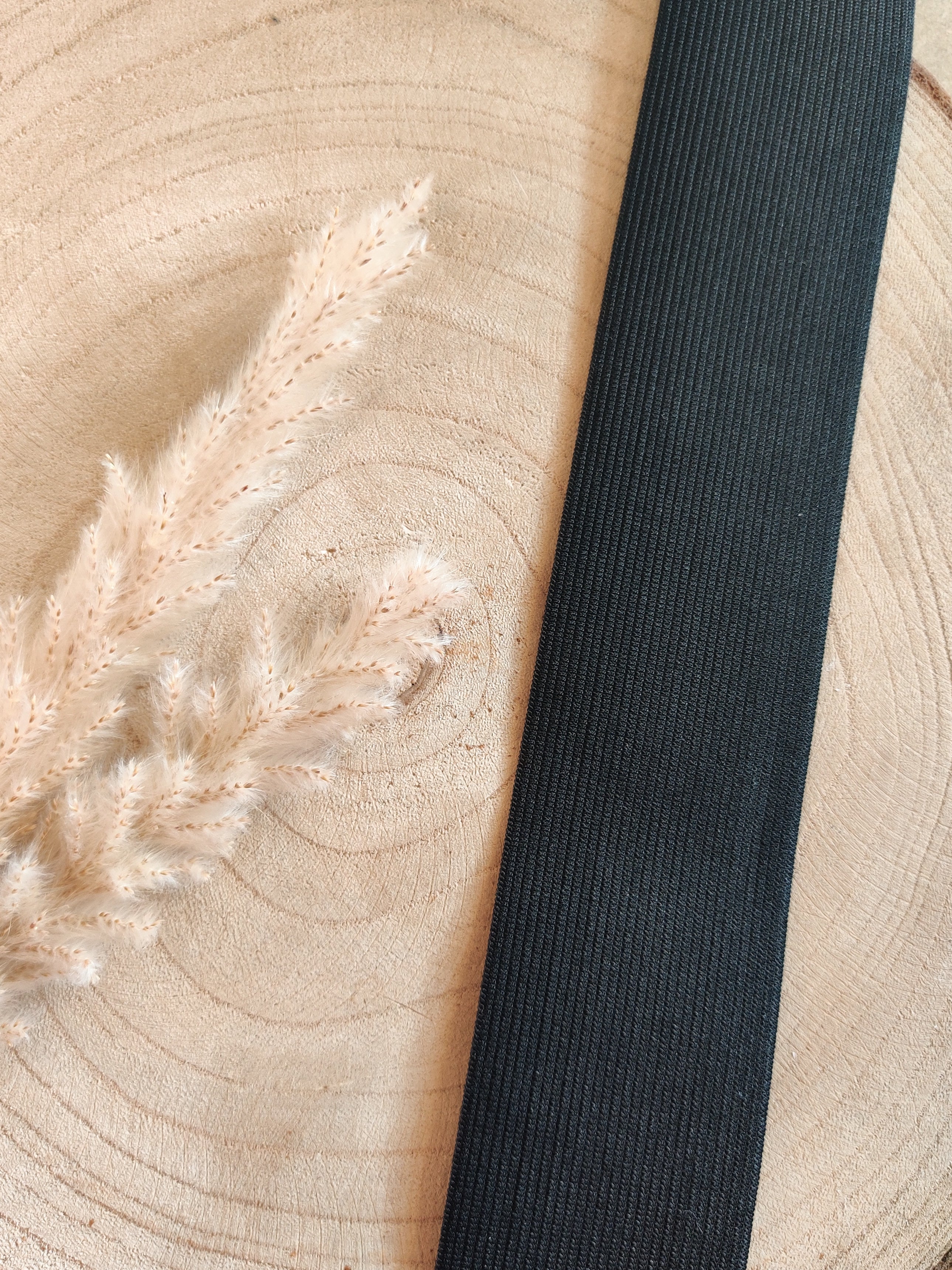 Elastique blanc ou noir 50mm