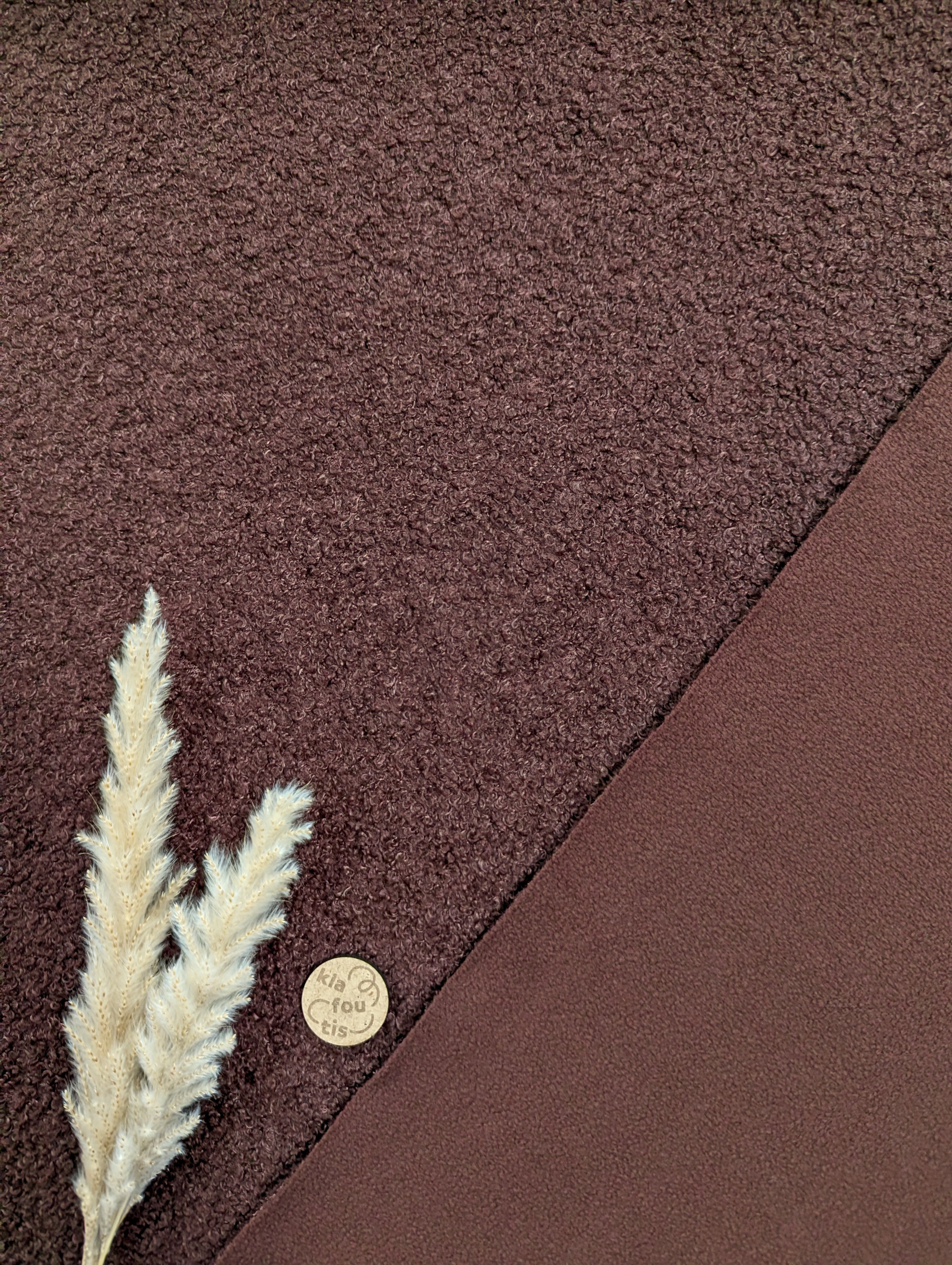 Teddy stretch doublé polaire - Chocolat au lait