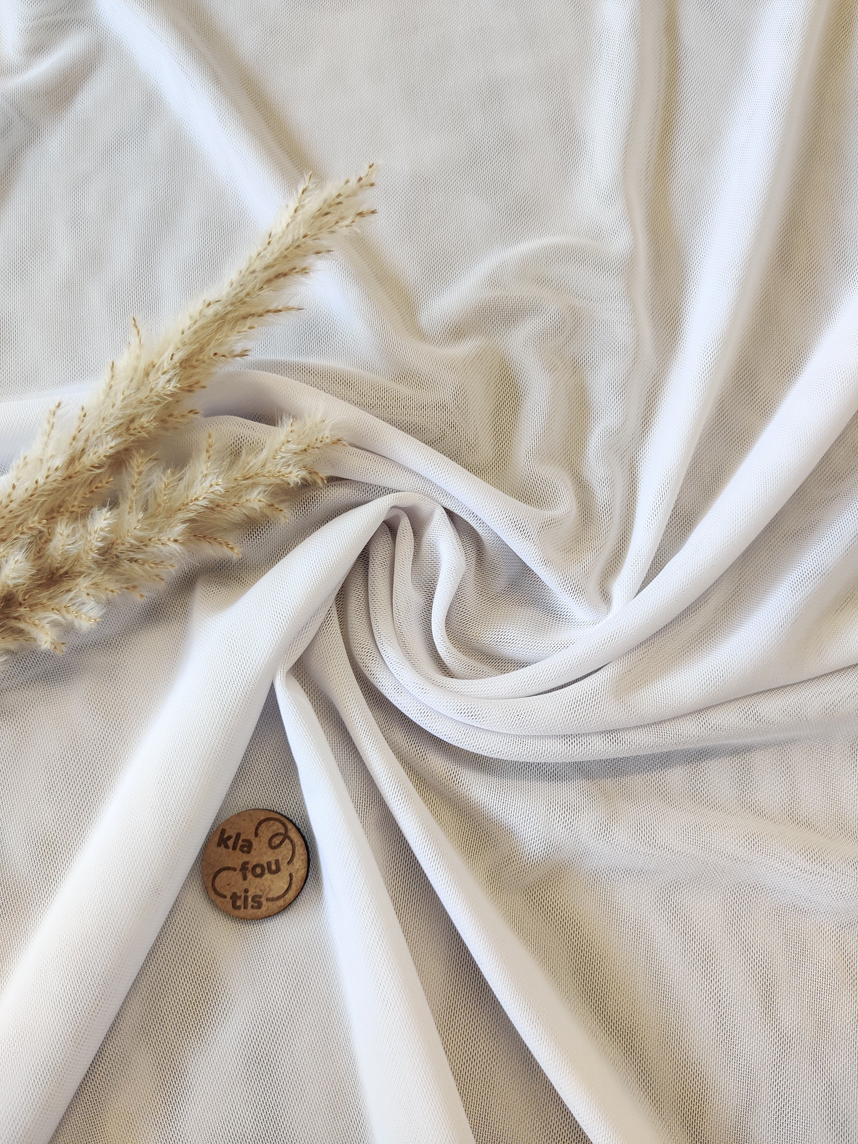 Lycra tulle - Blanc