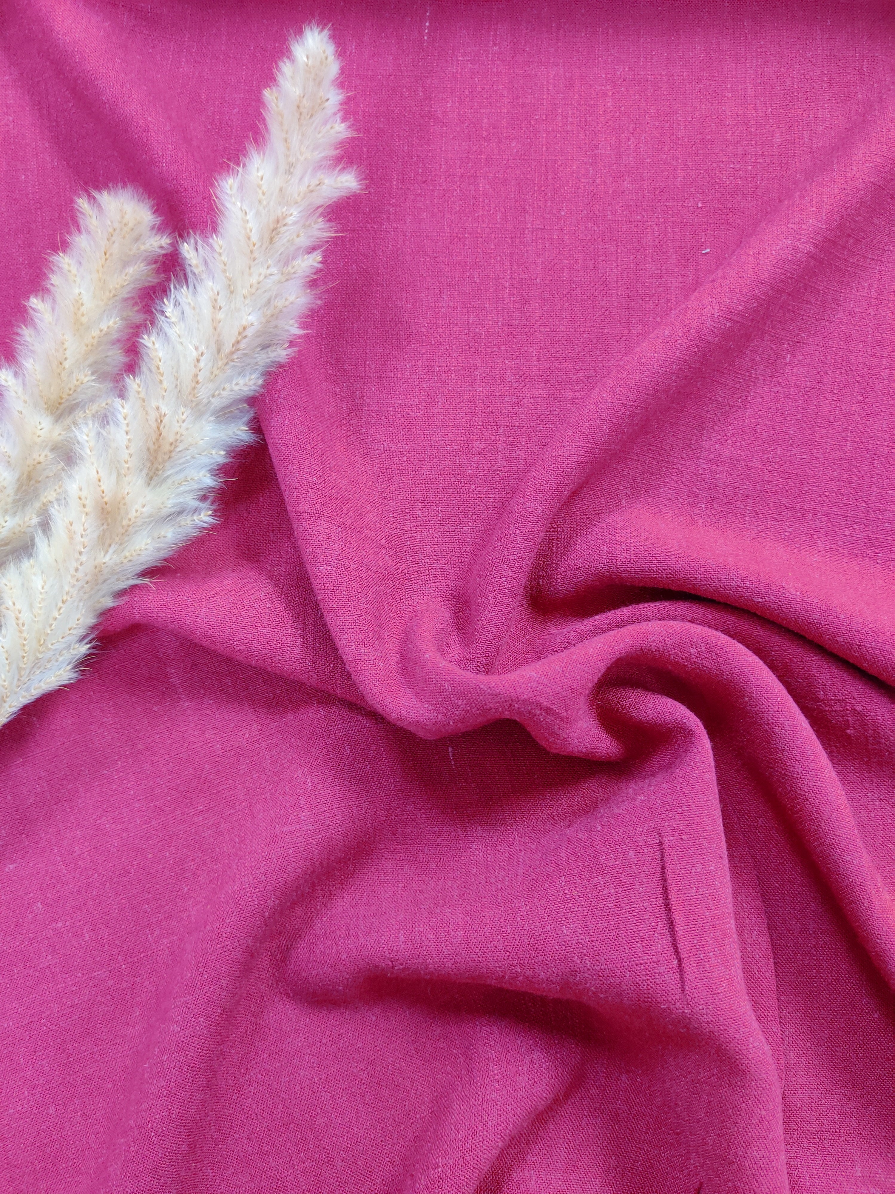 Lin viscose - Lie de vin