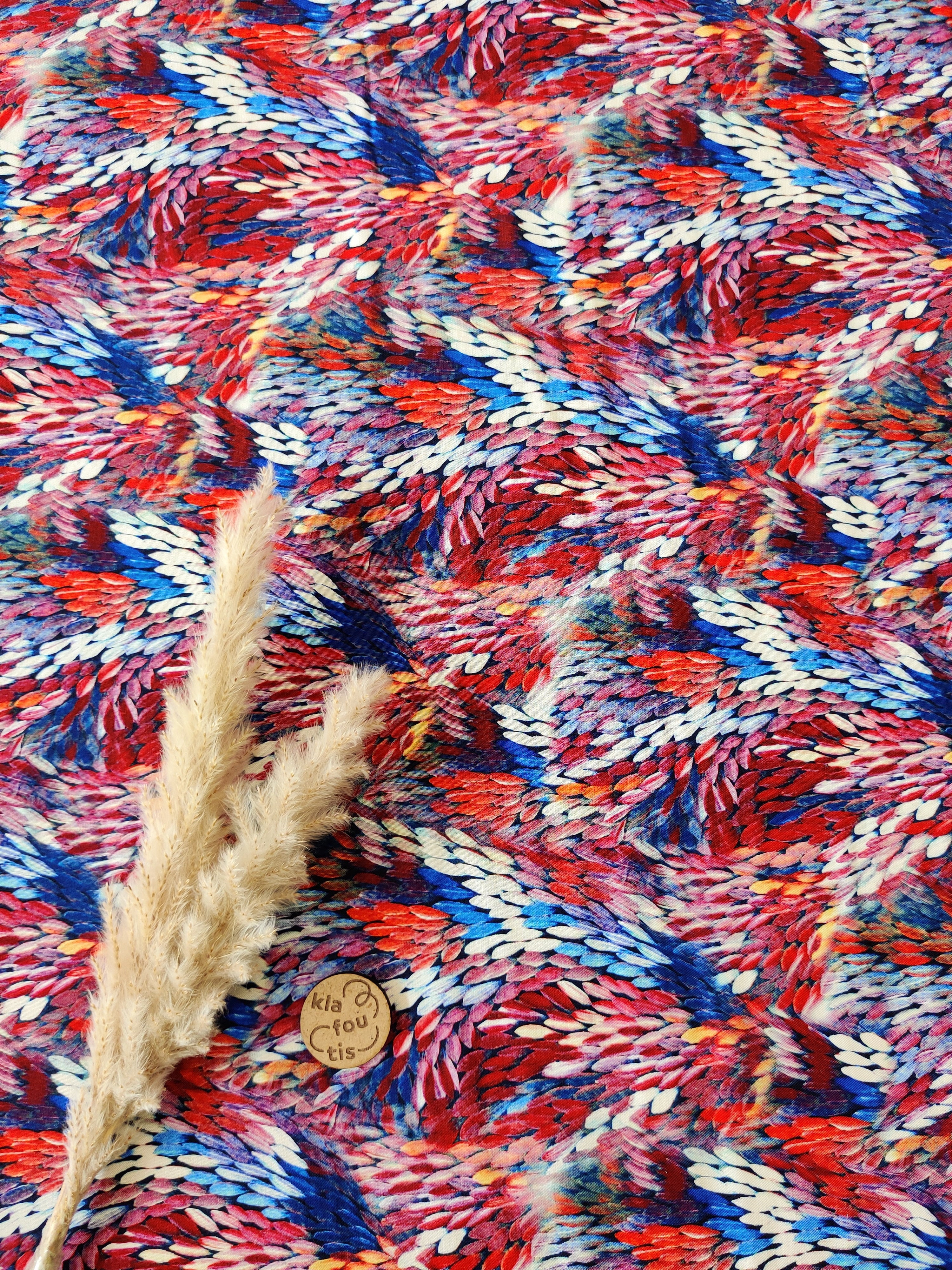 Popeline de viscose - phénix