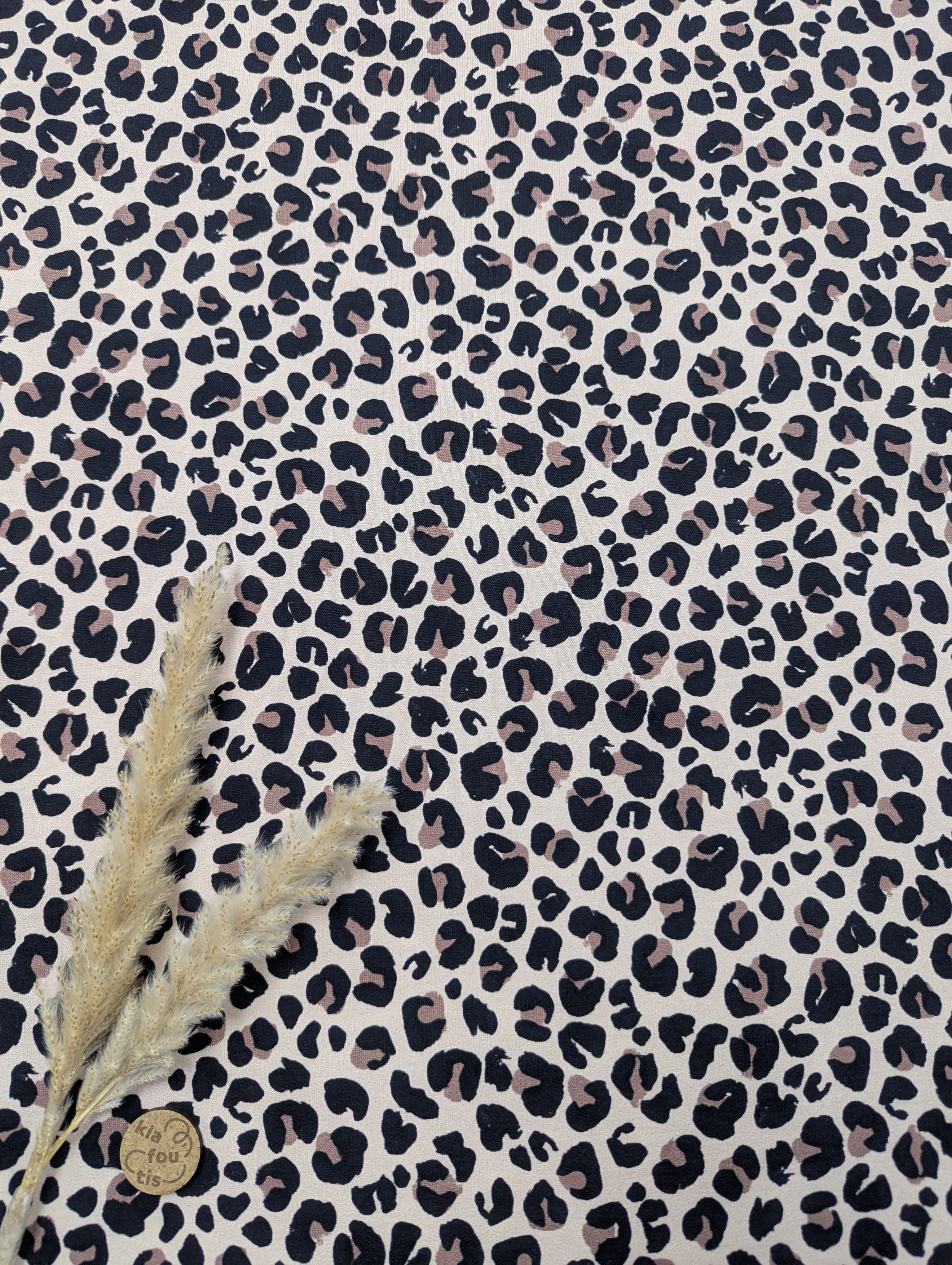 French Terry - Mini fauve