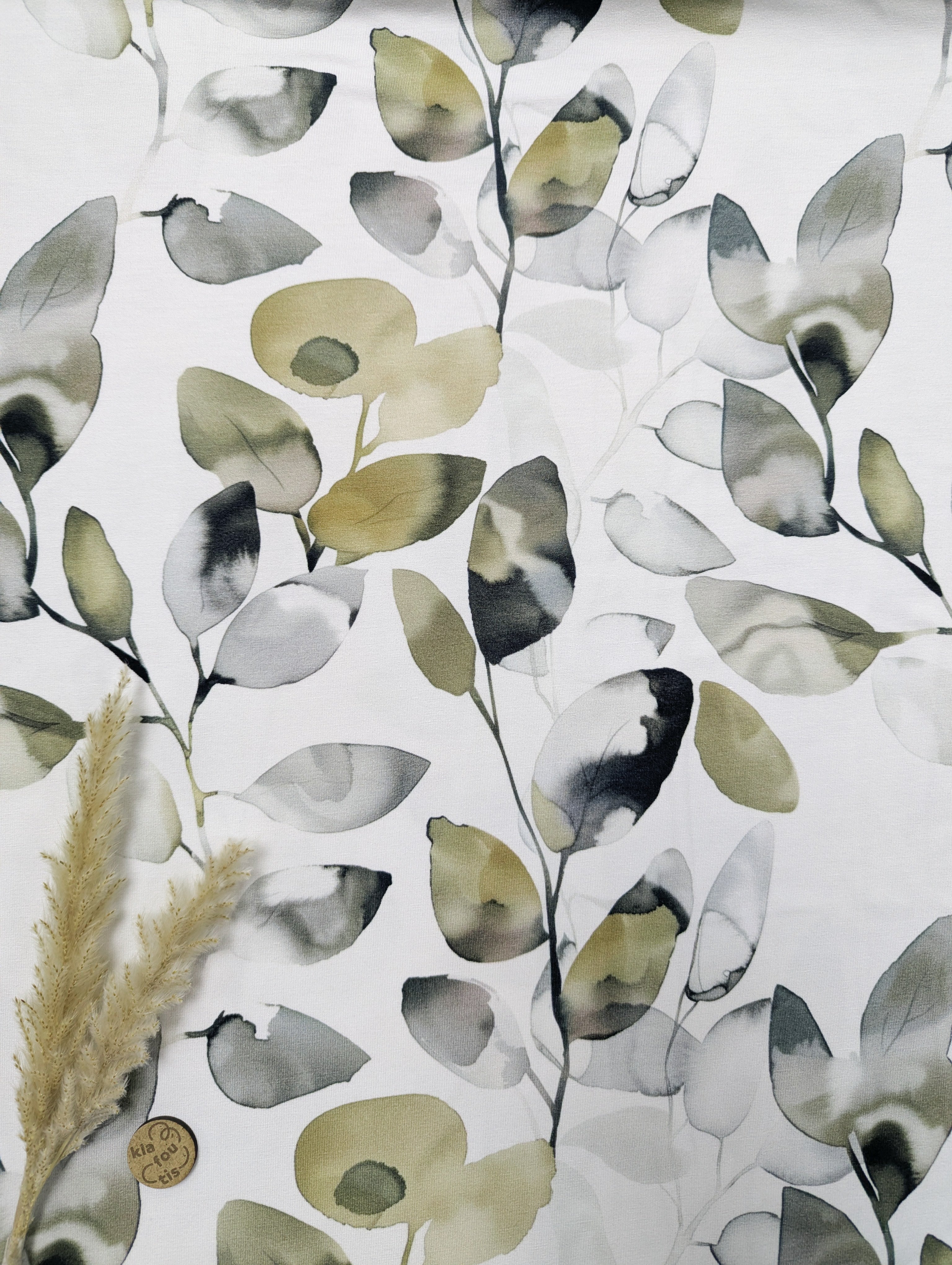 Jersey de viscose écru - comme un air d