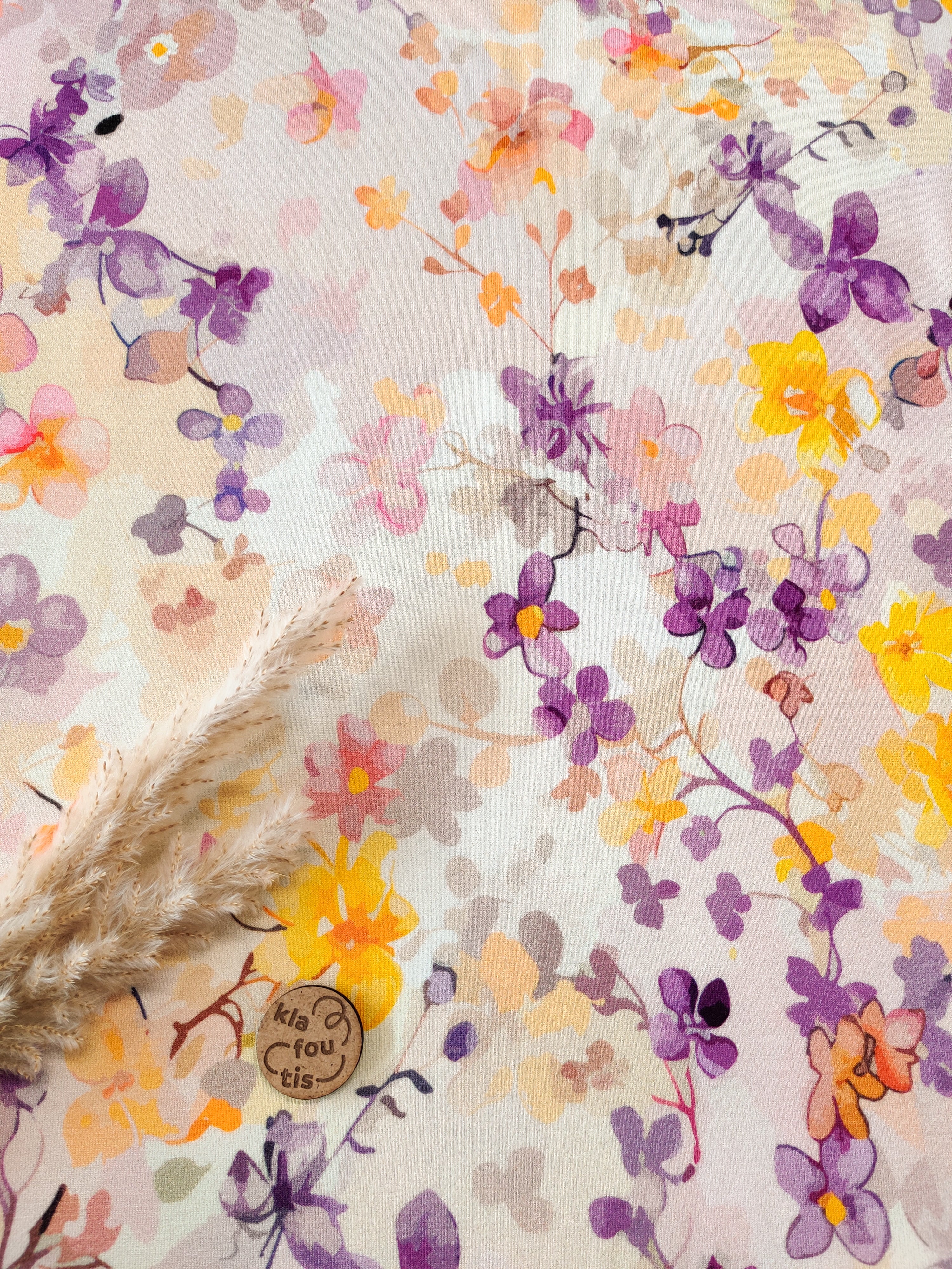 Jersey de viscose - Éclats d’aurore