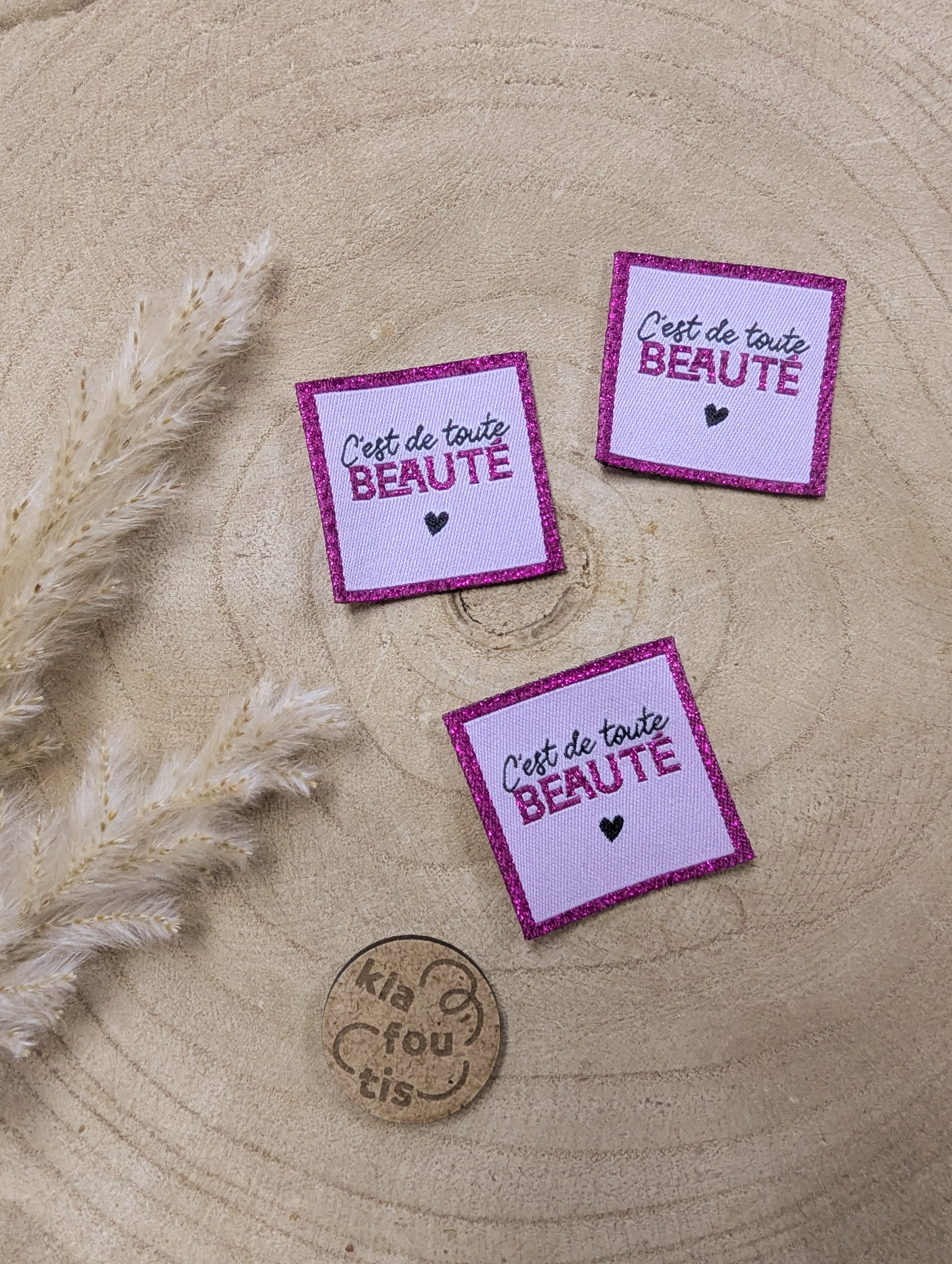 Etiquette tissées à coudre BOHIN - C