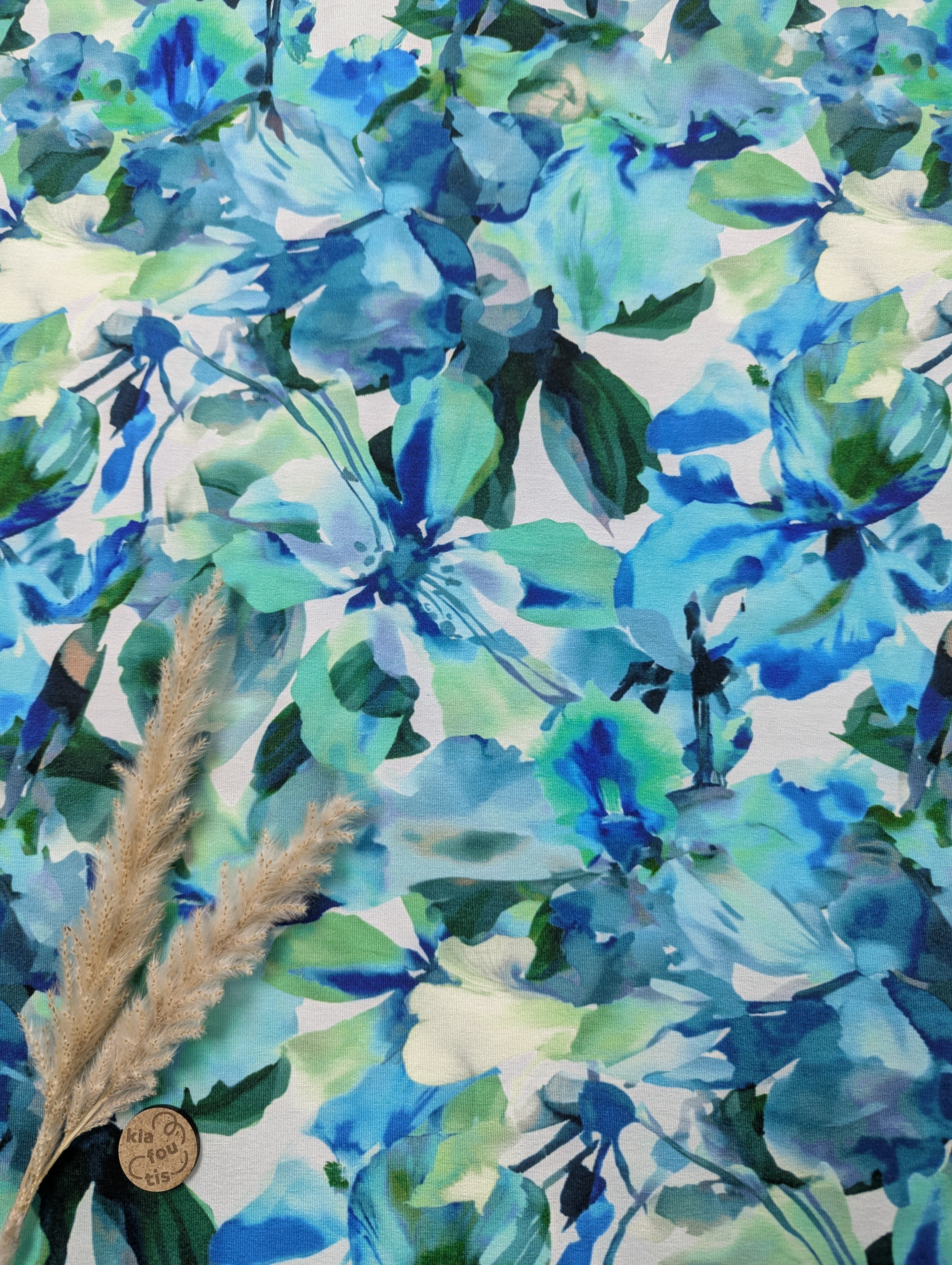 Jersey de viscose menthe - fraîcheur