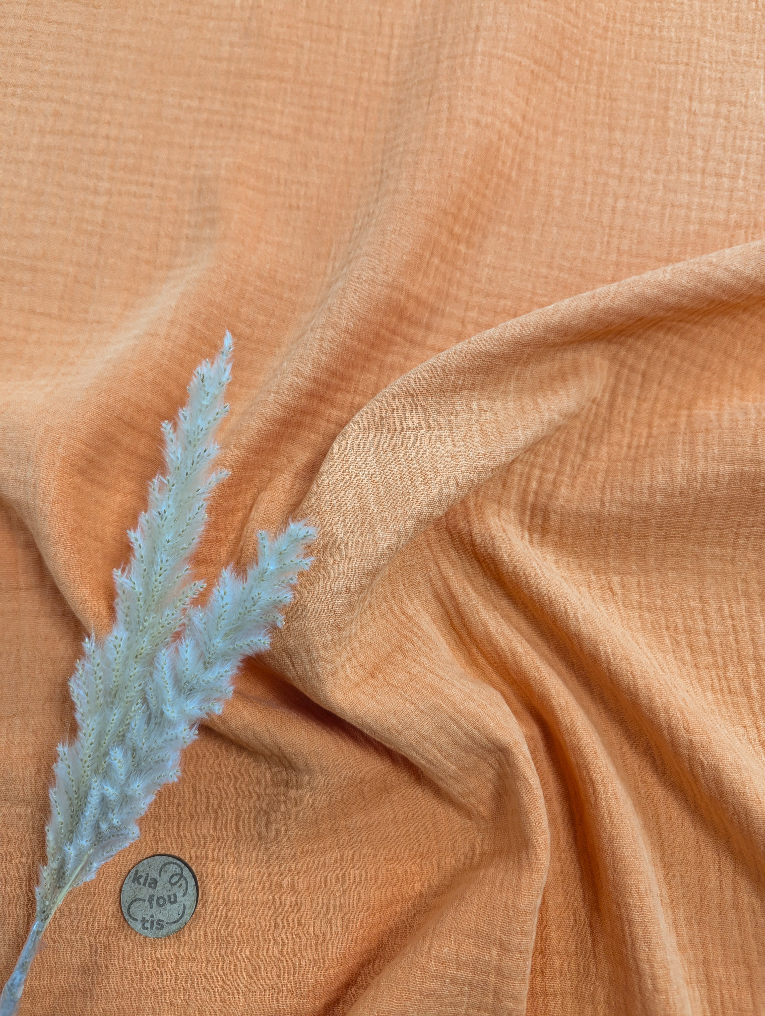 Double gaze - abricot