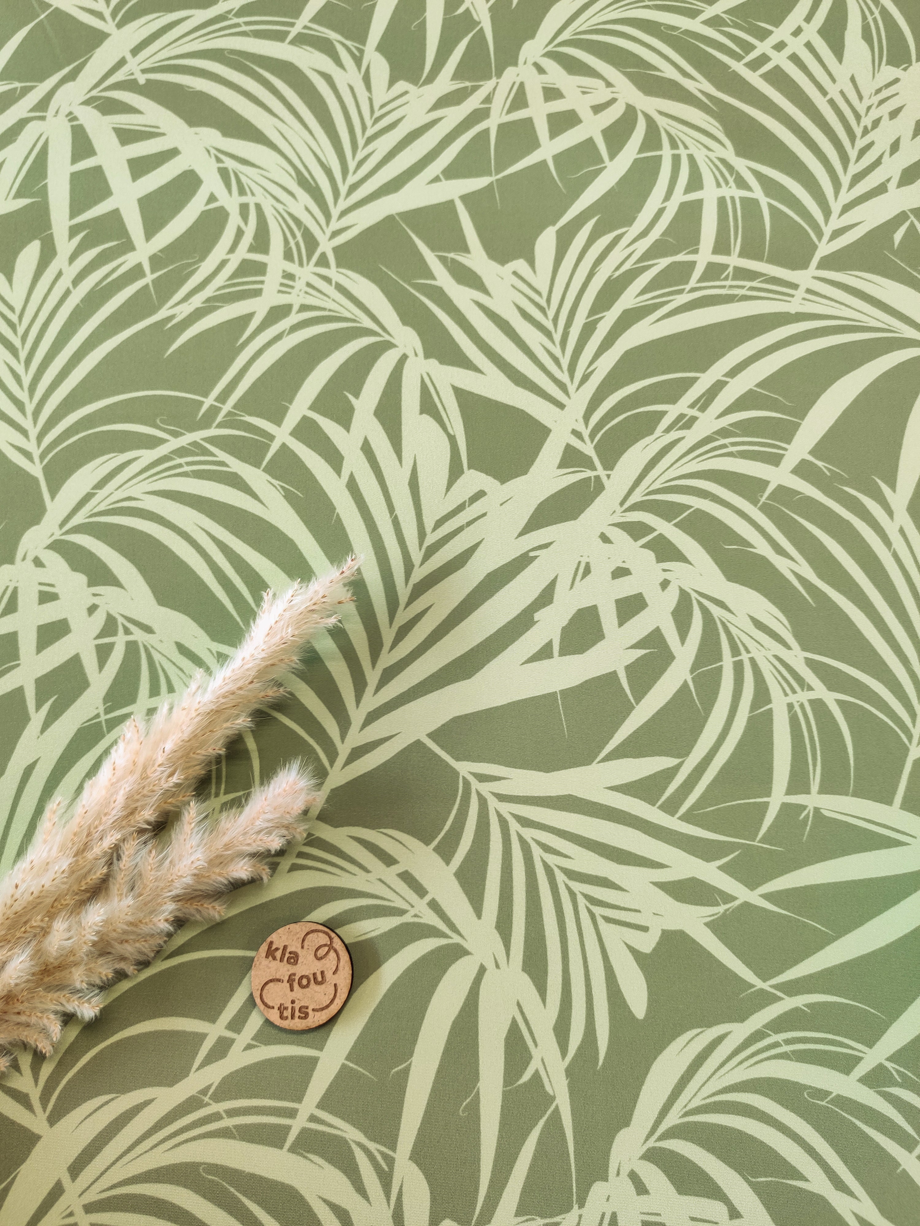 Short de bain déperlant vert olive - Palmeraie secrète