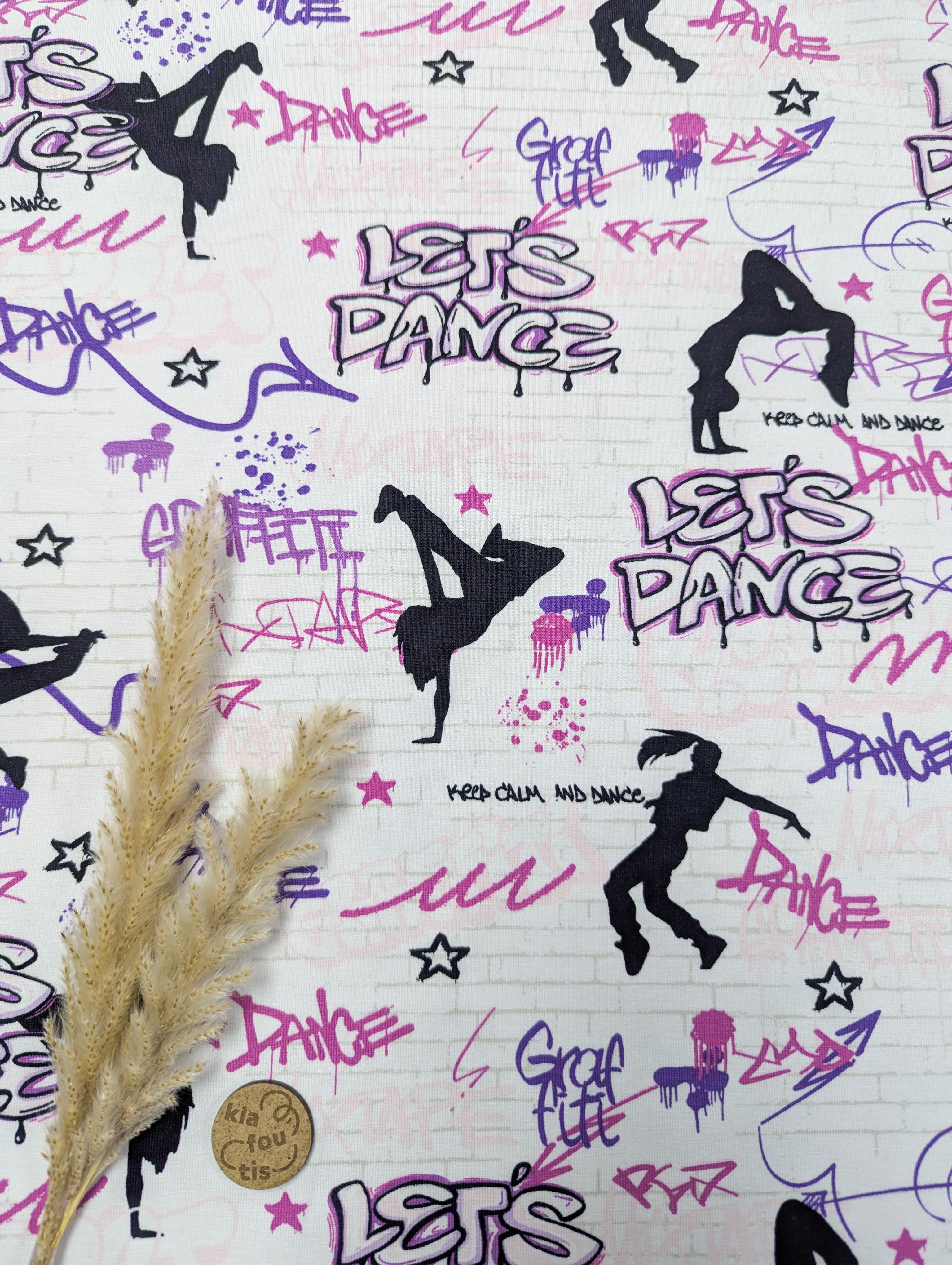 Jersey de coton blanc - hip hop