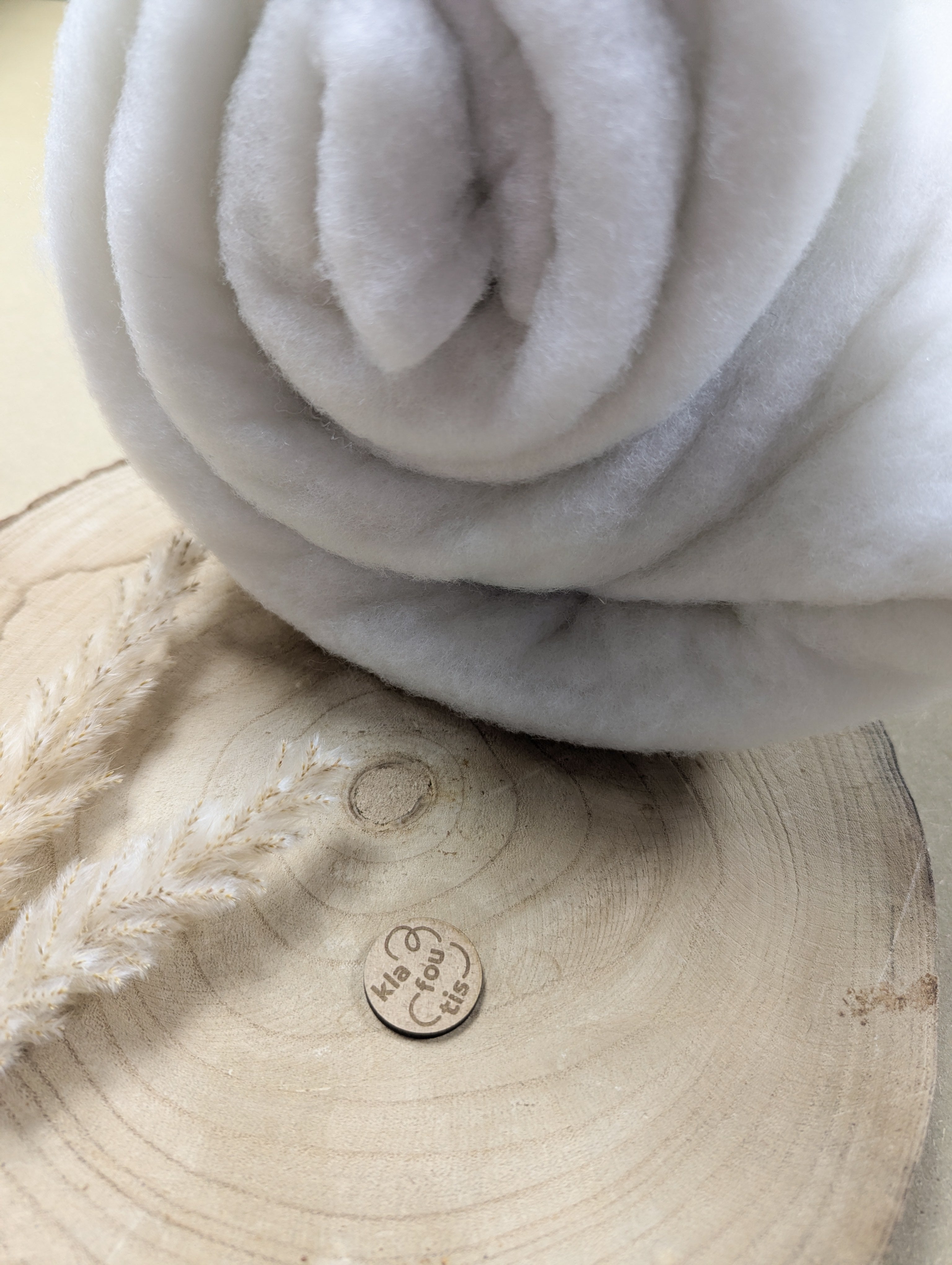 Ouatine épaise en coupon de 150x150 cm