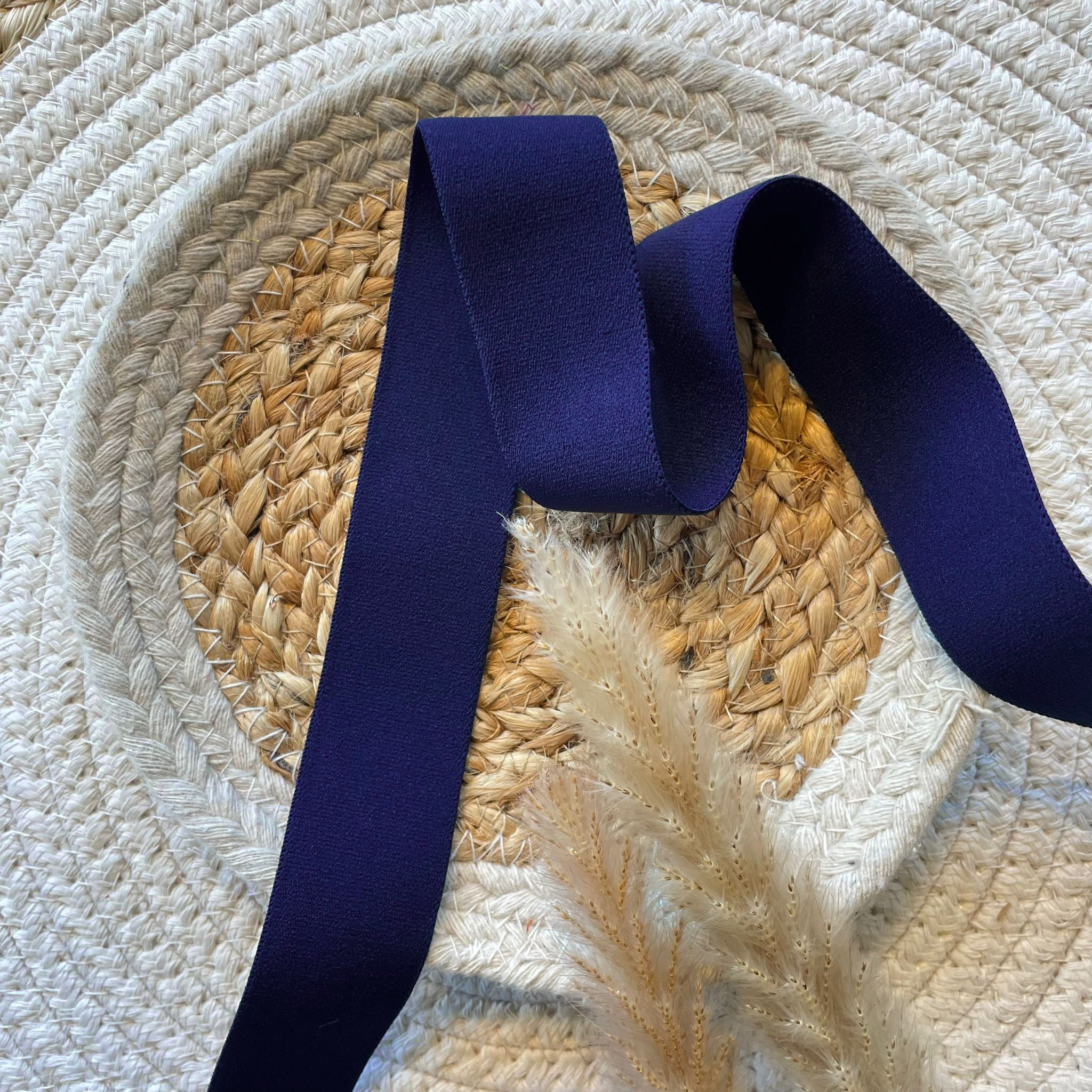 Élastique 35 mm - Bleu marine