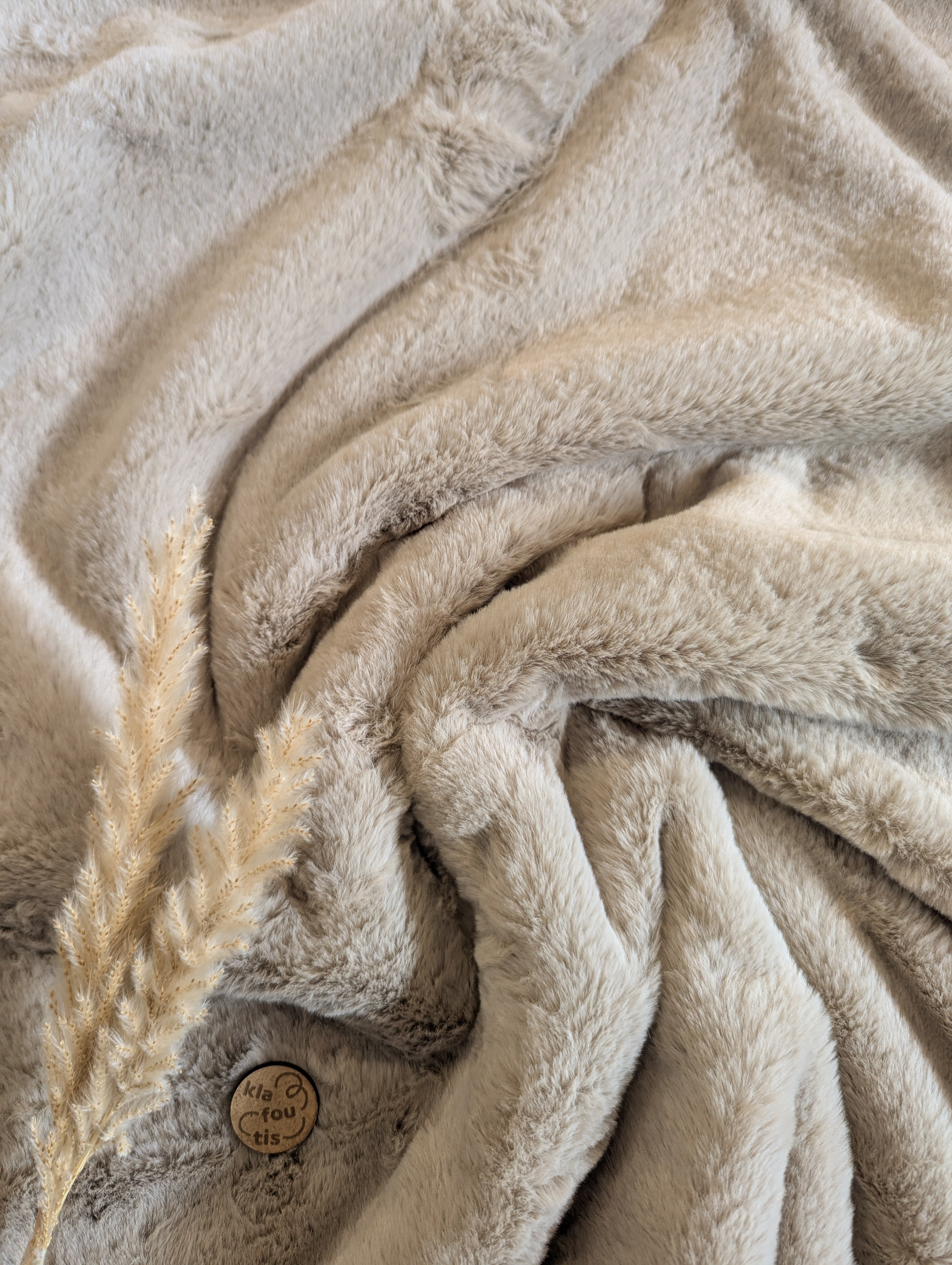 Fausse fourrure hyper douce - sable