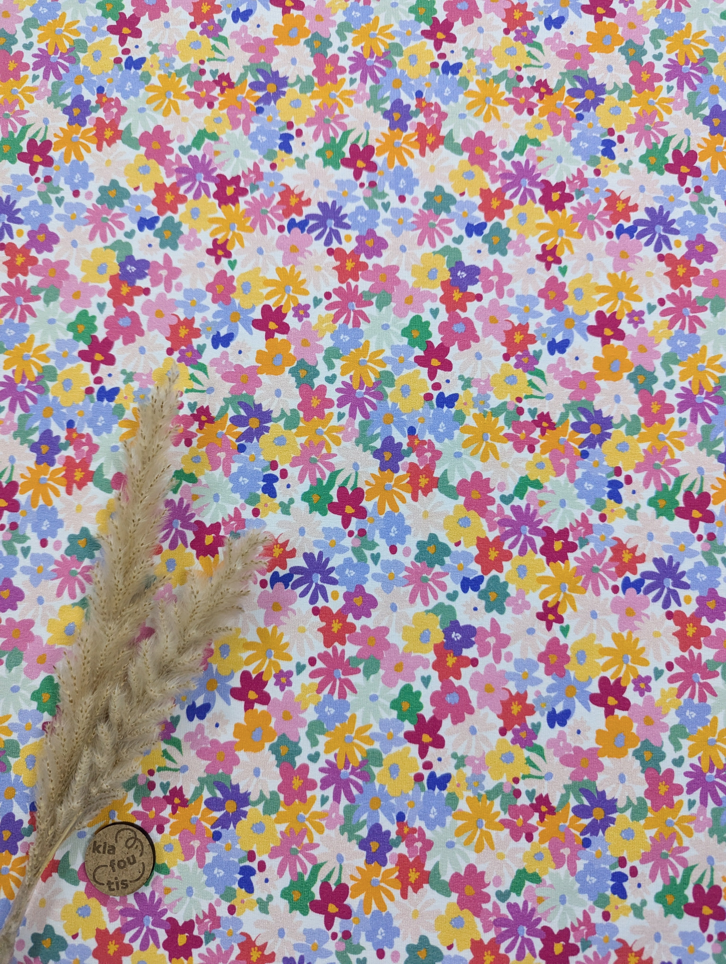 French Terry - Avalanche de fleurs