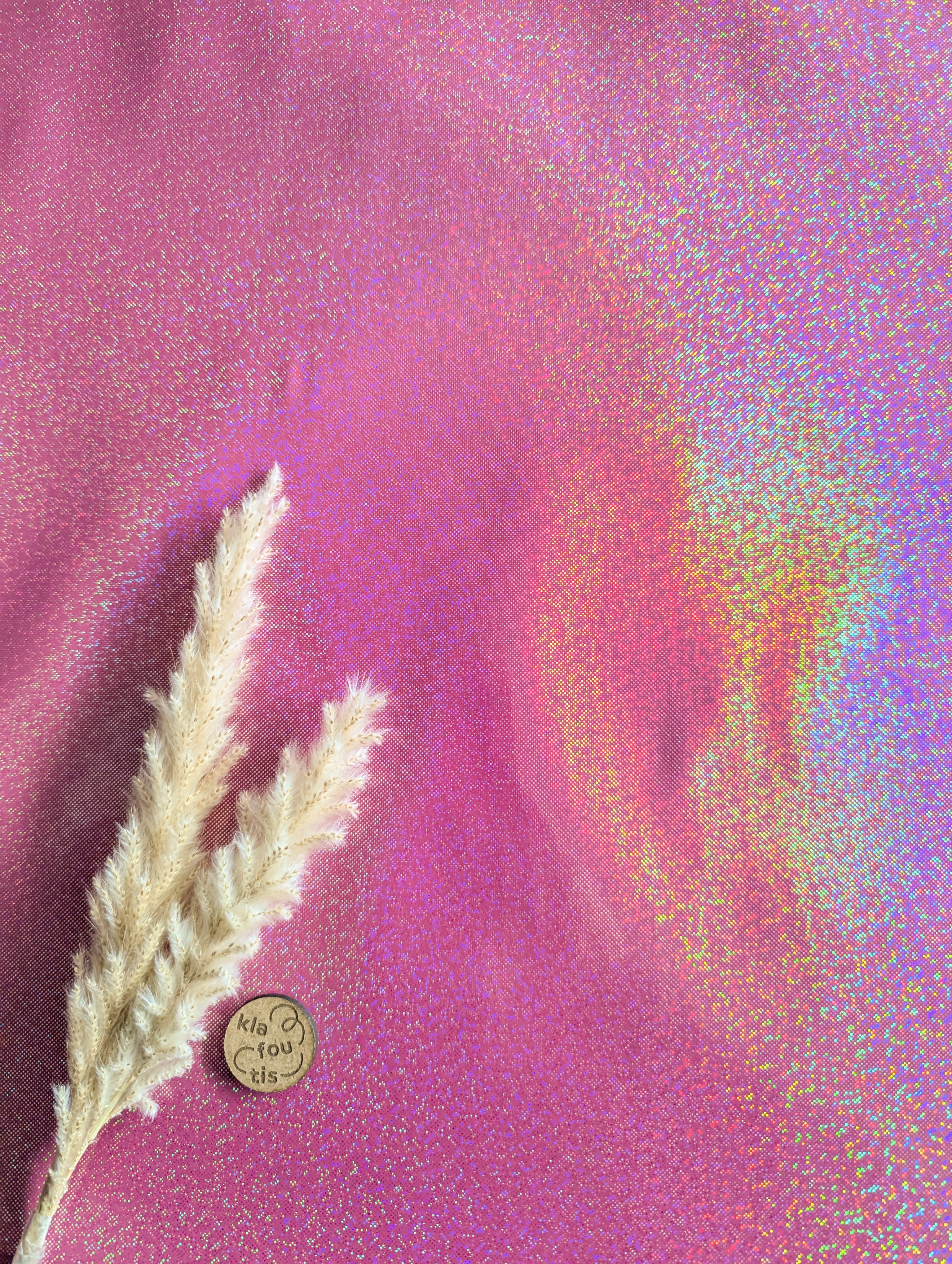 Imperméable doux rose - ultra brillant