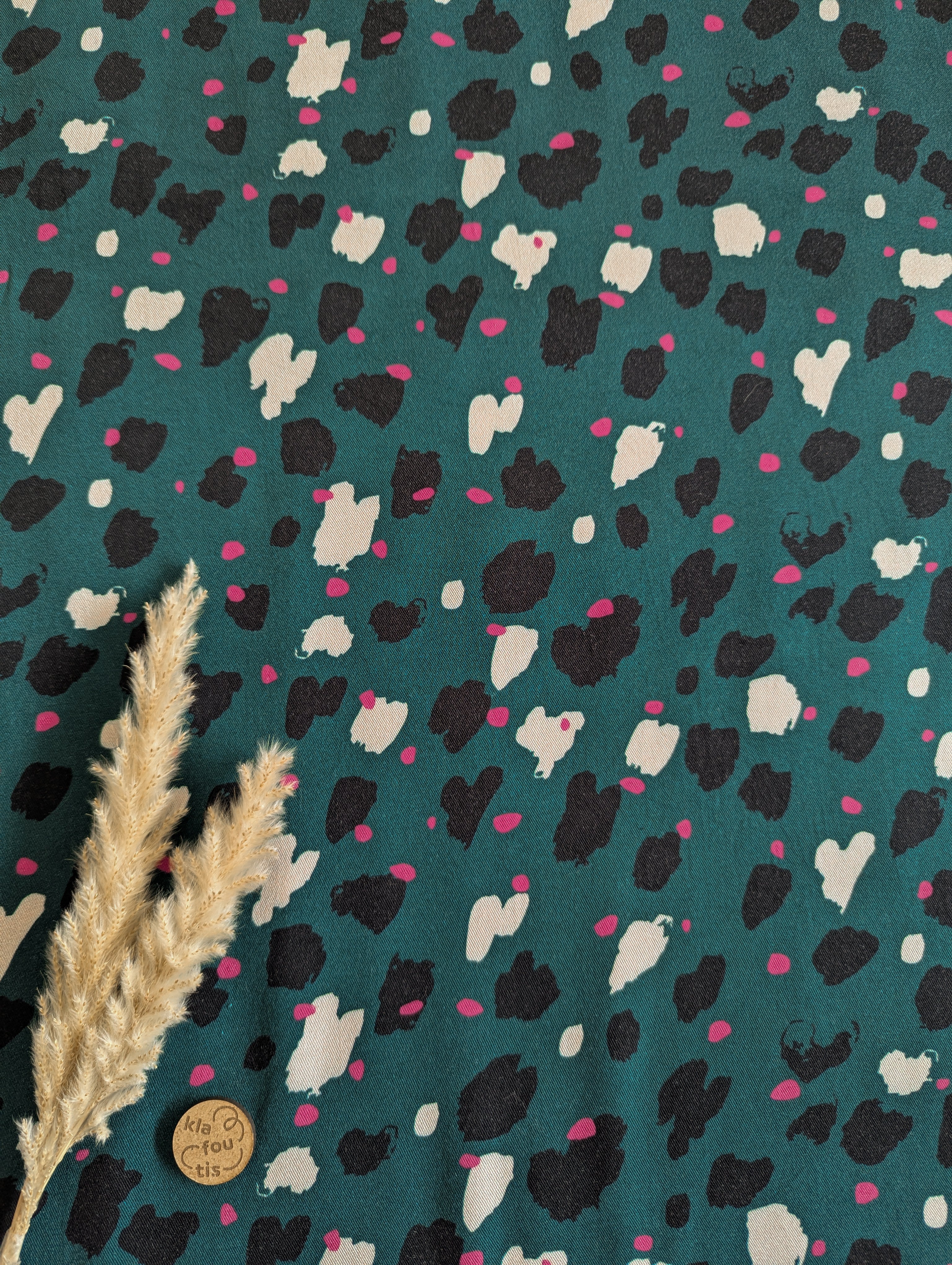 Twill de viscose exclusif KLAFOUTIS - Azoria