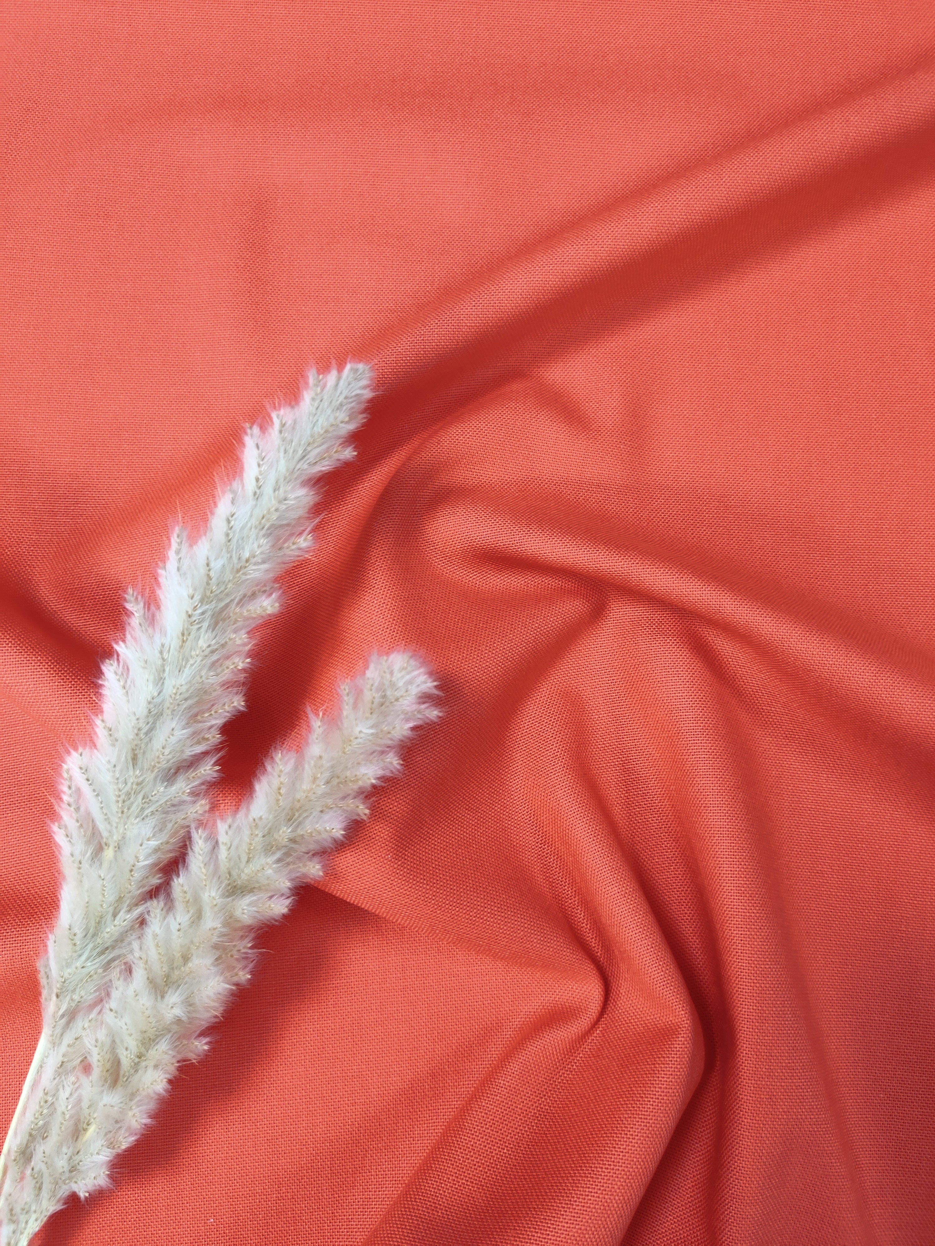 Canevas waterproof - Orange brûlée