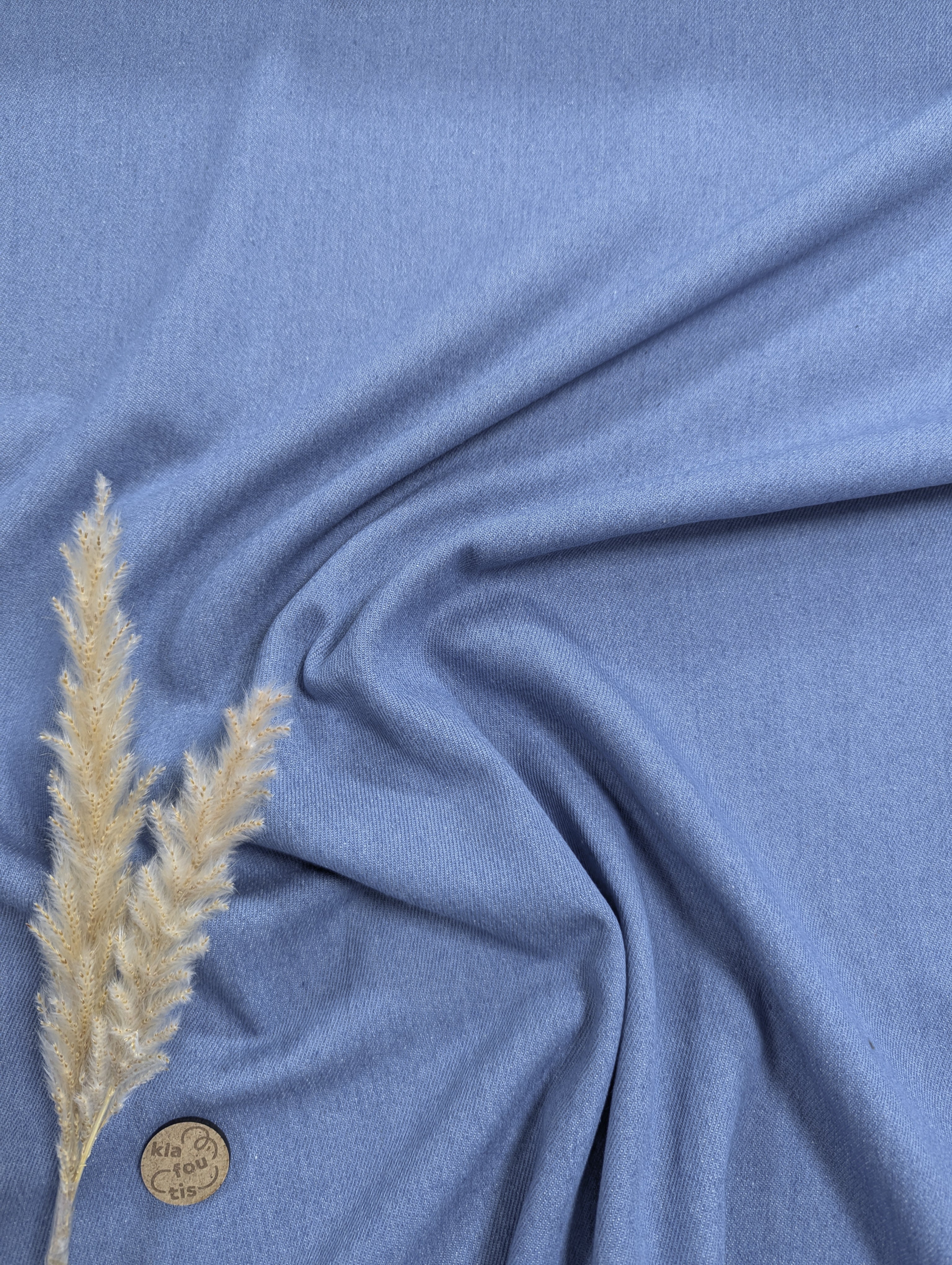 Jeans moyen 100% coton - Bleu clair