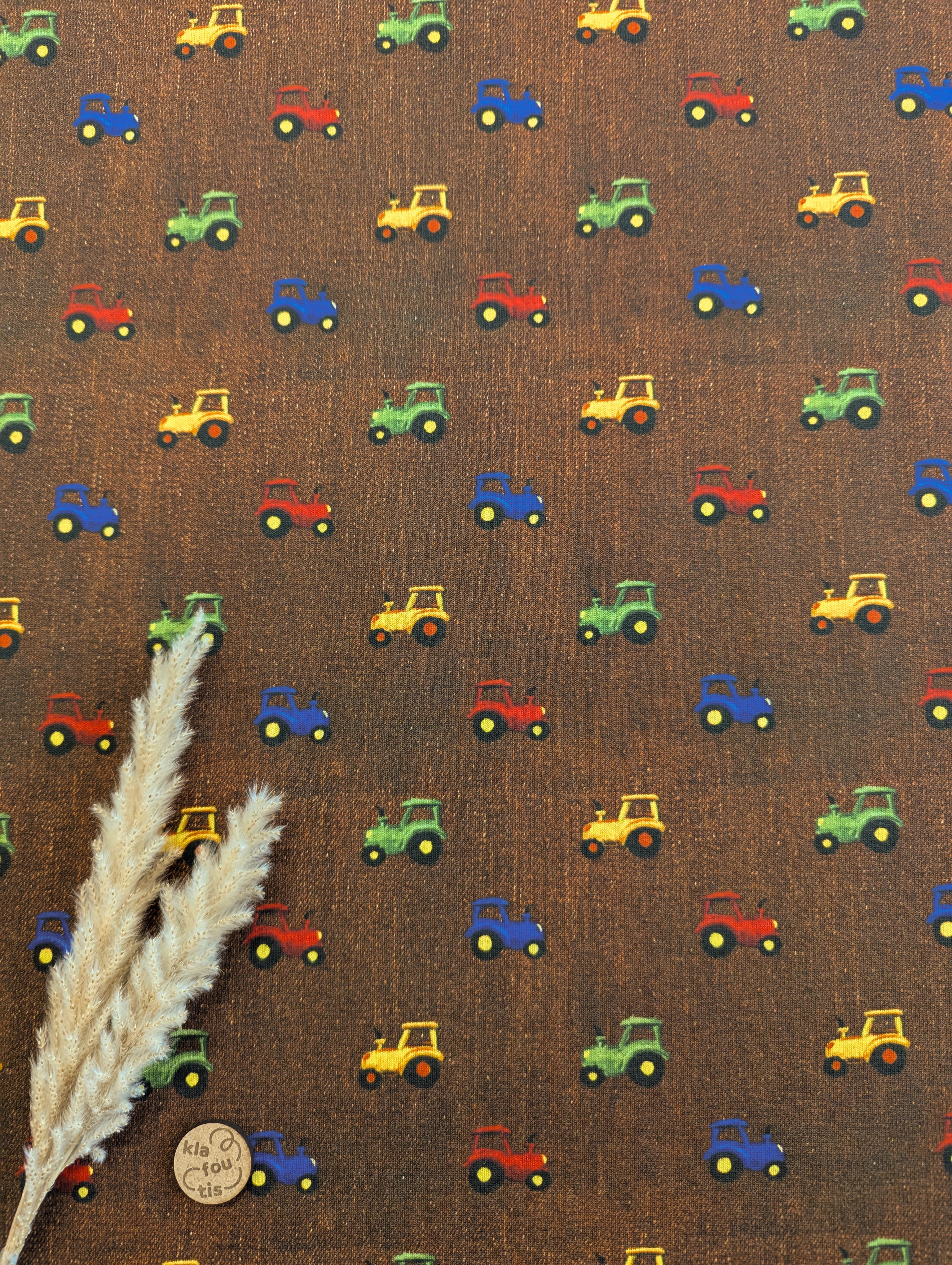 Sweat polaire alpin brun chocolat - petits véhicules