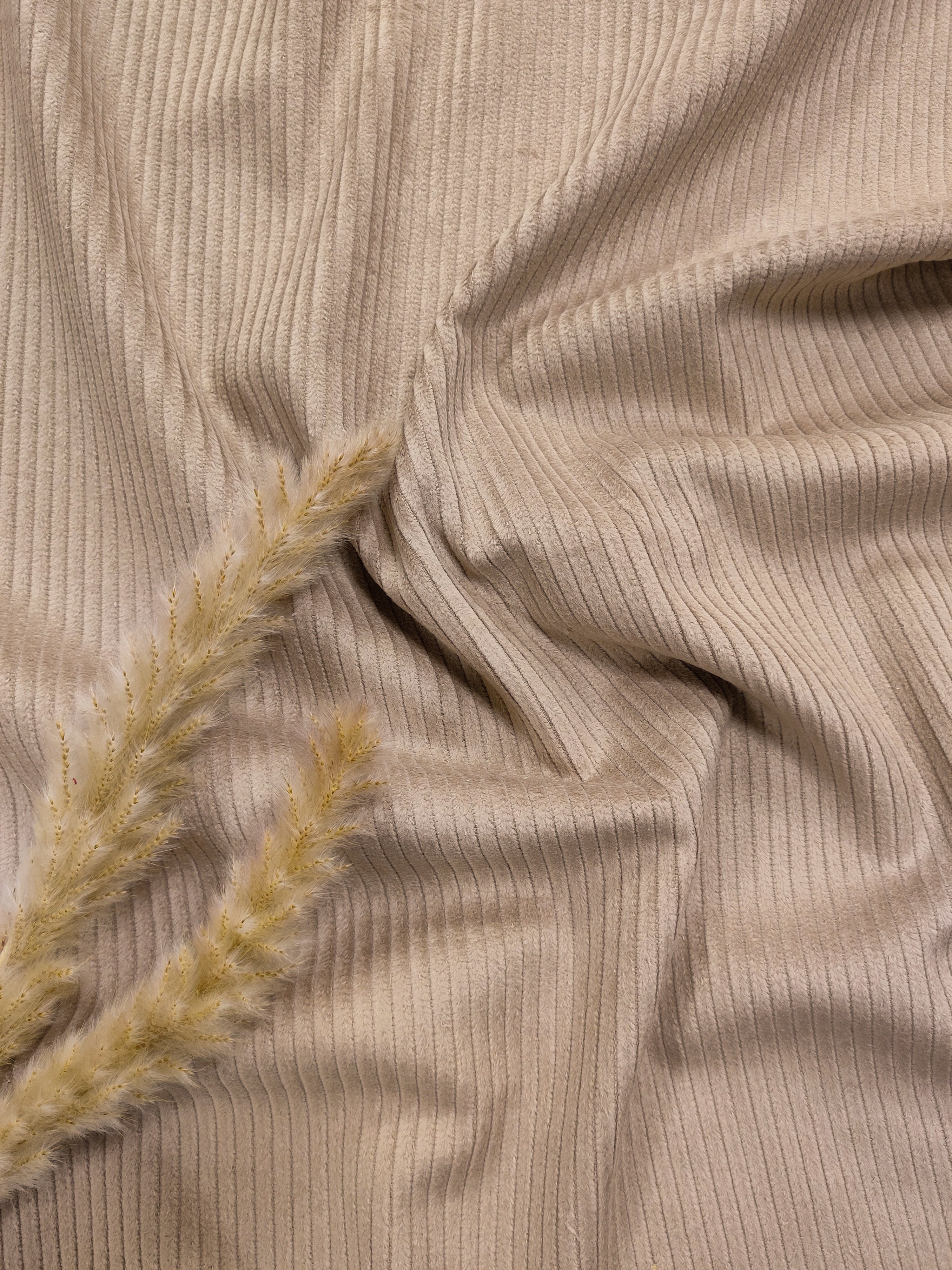 Velours côtelé lavé - Sable