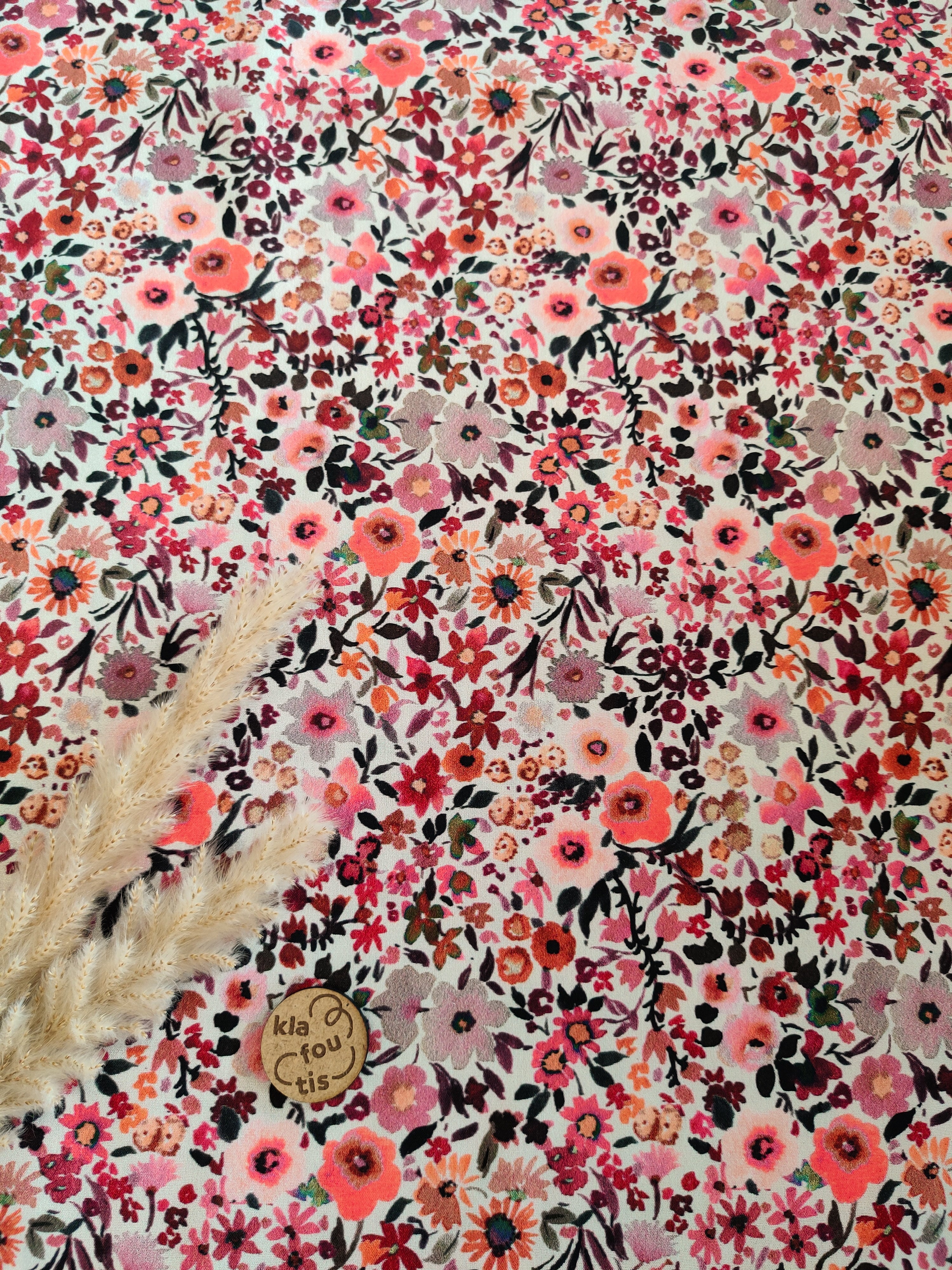 Popeline de coton - Fleurs par milliers