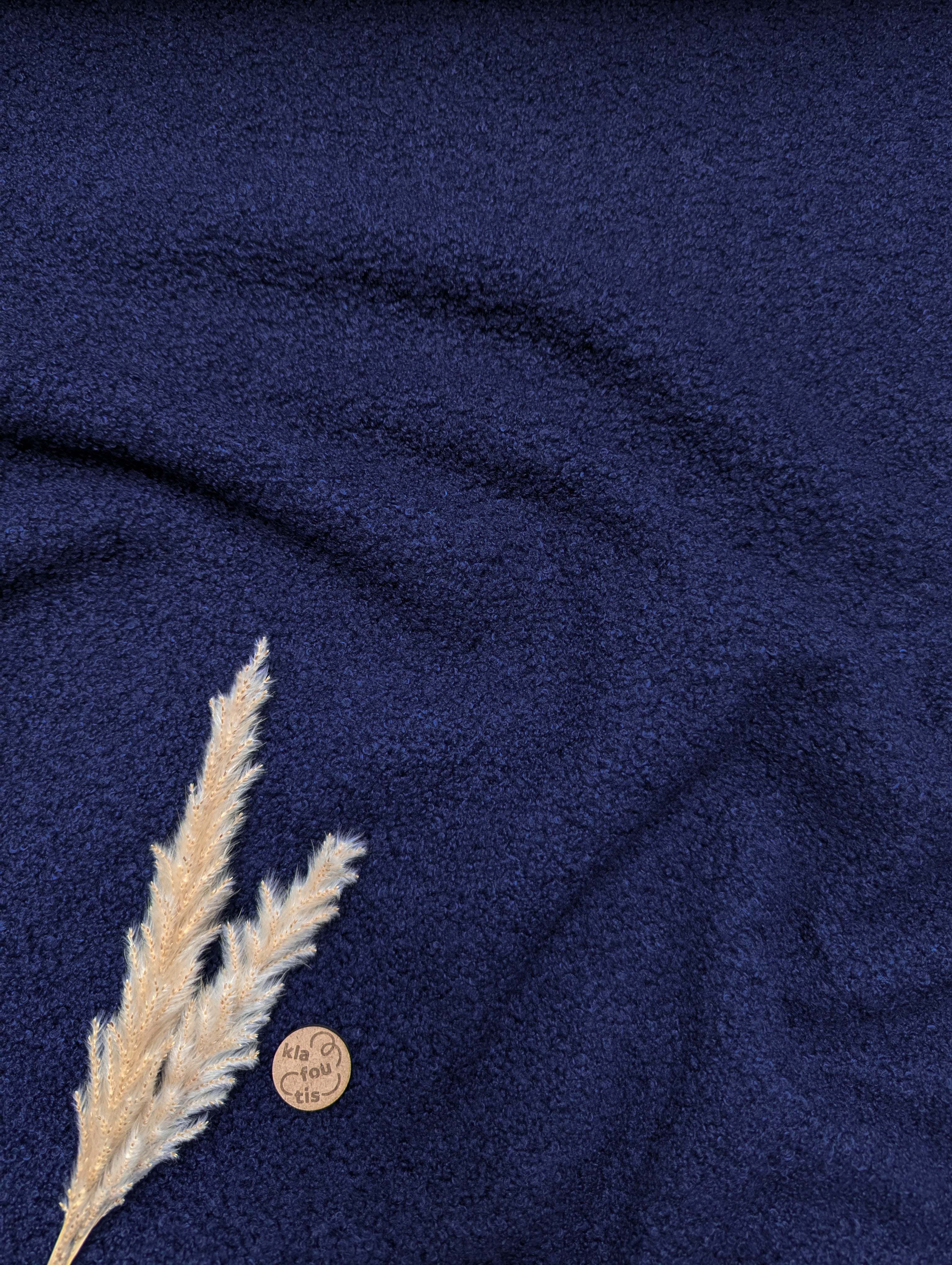 Teddy stretch doublé polaire - bleu marine