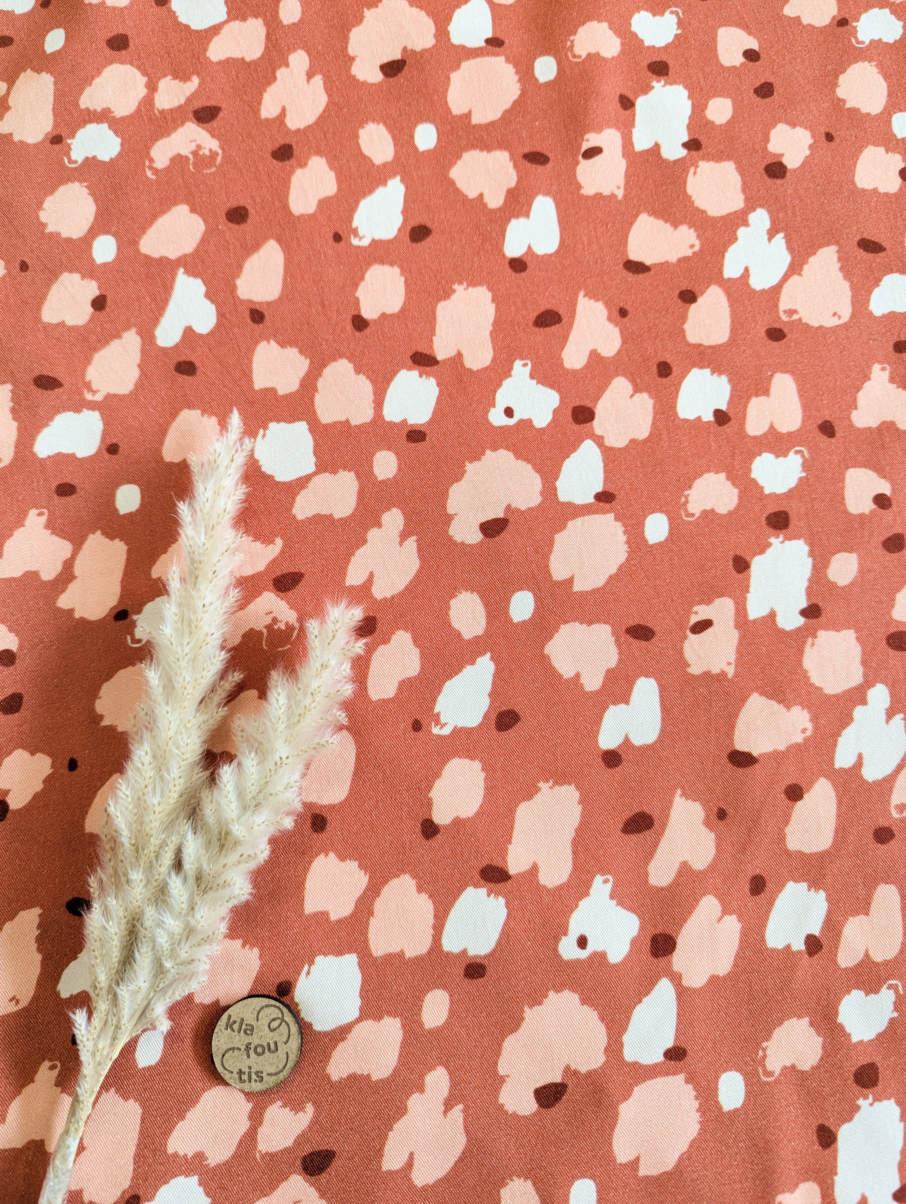 Twill de viscose exclusif KLAFOUTIS - Azoria