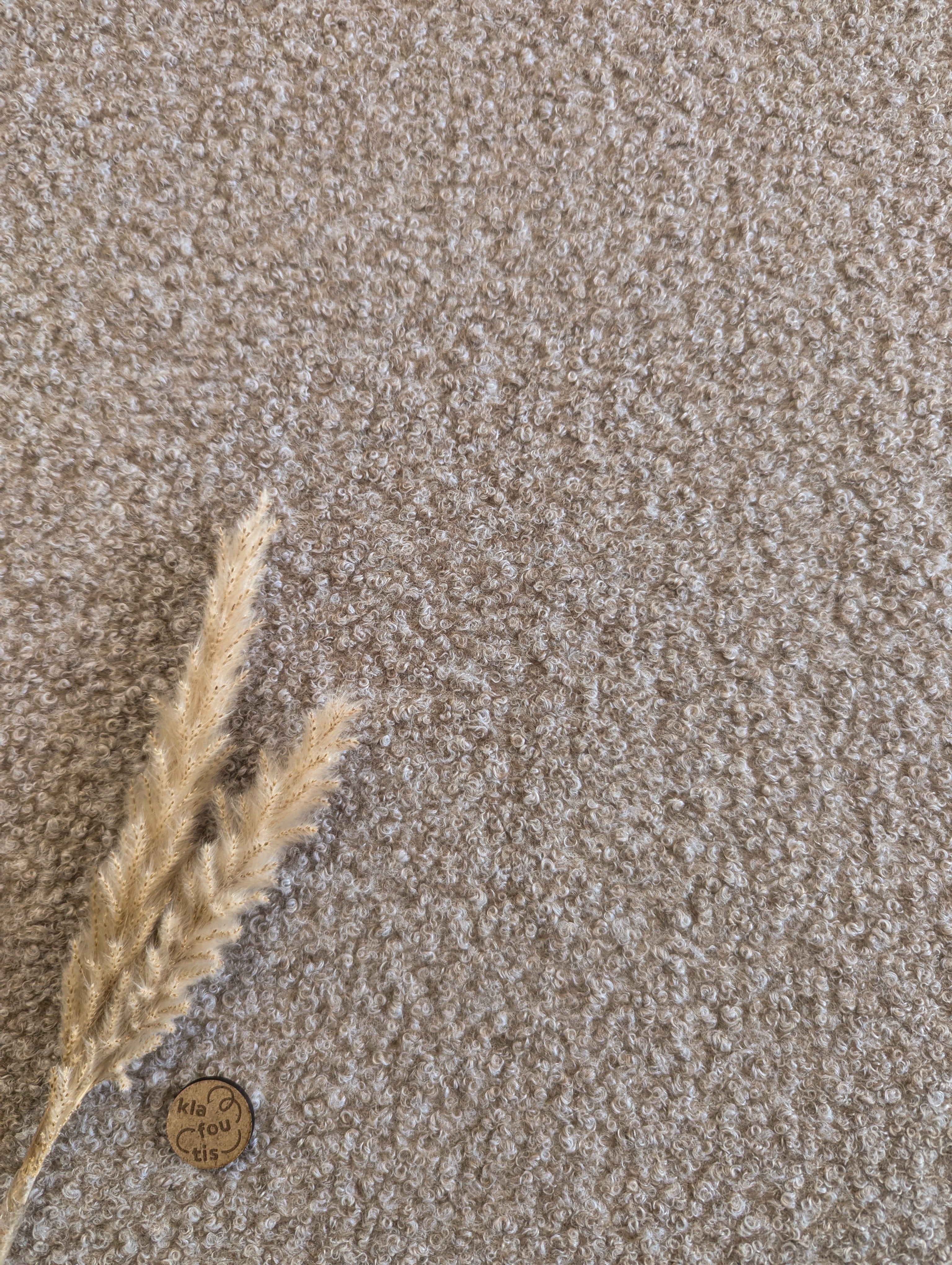 Bouclé - beige chiné