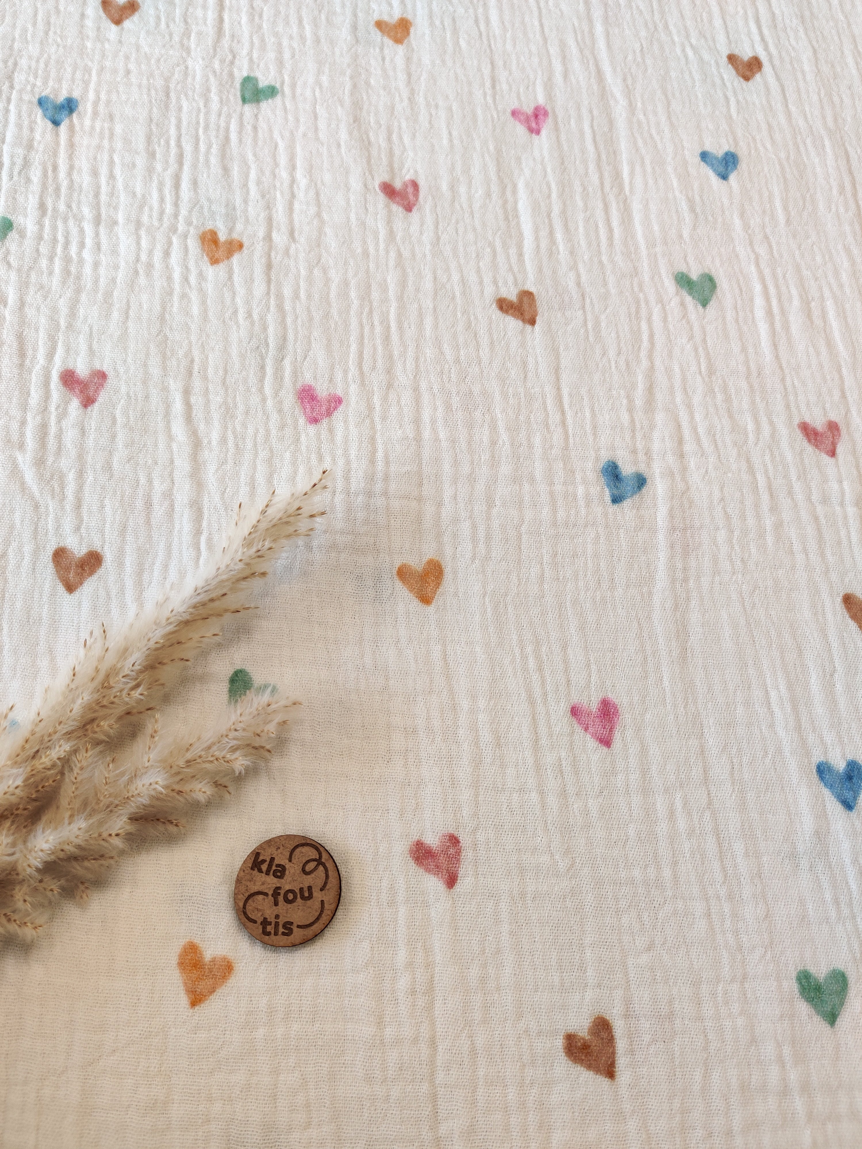 Double gaze écrue - Murmure tendre