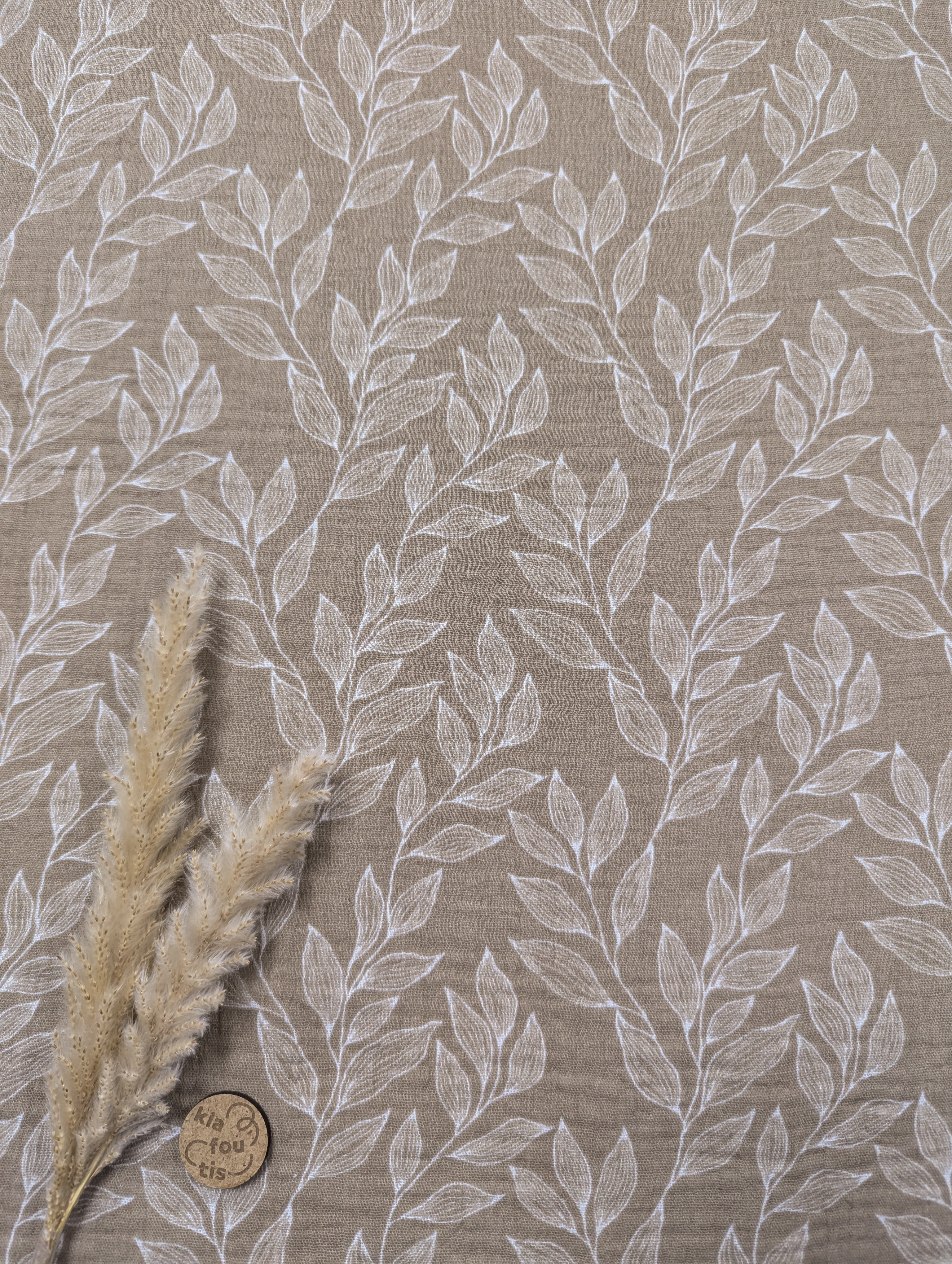 Double gaze taupe - finesse