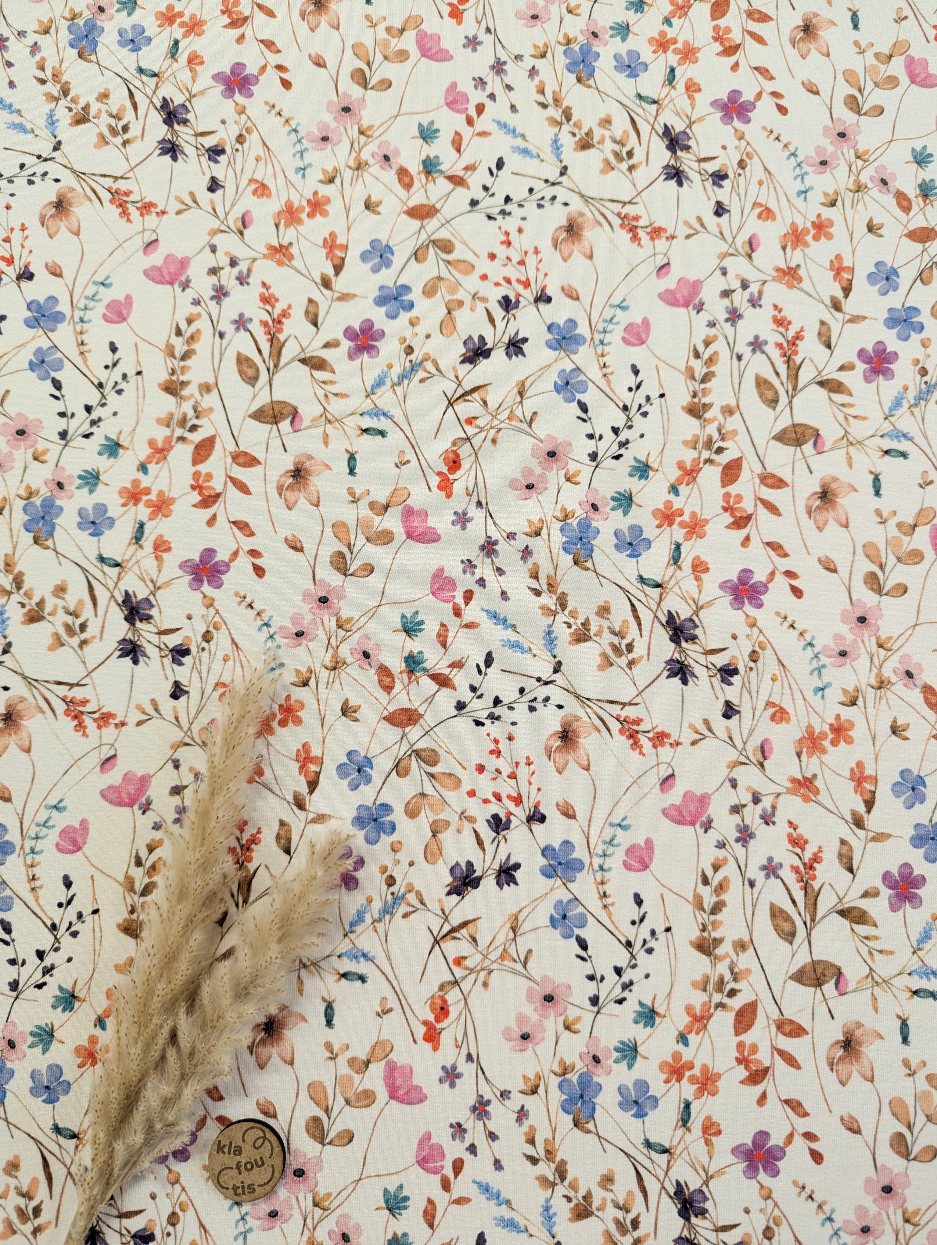 French Terry écru - comme dans les champs