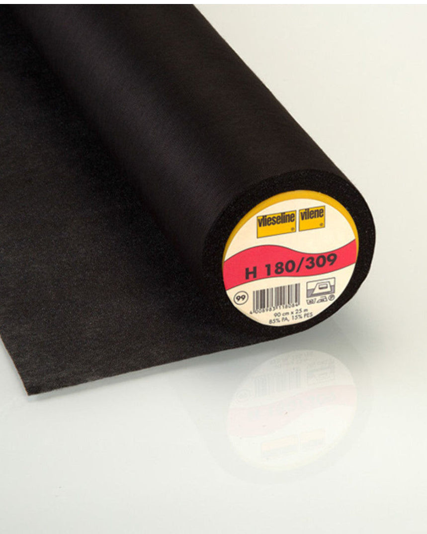 Entoilage thermocollant H180 noir