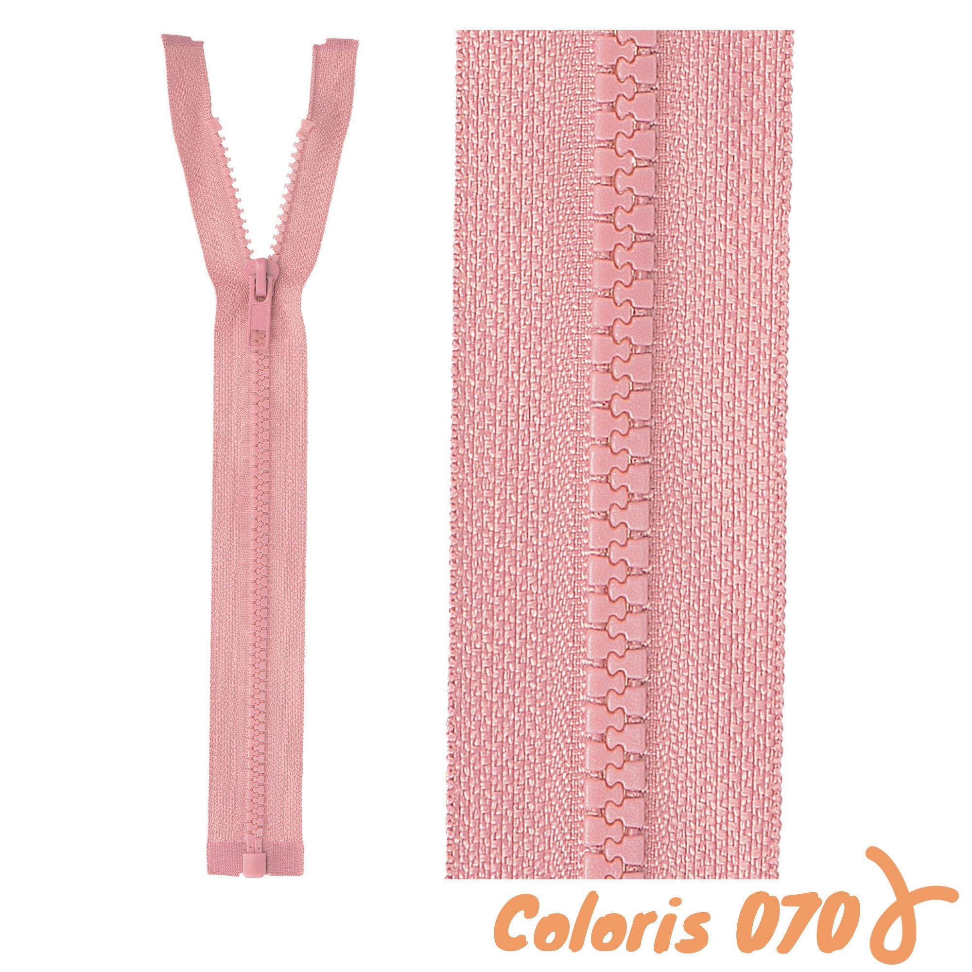 Zip séparable - 25 cm