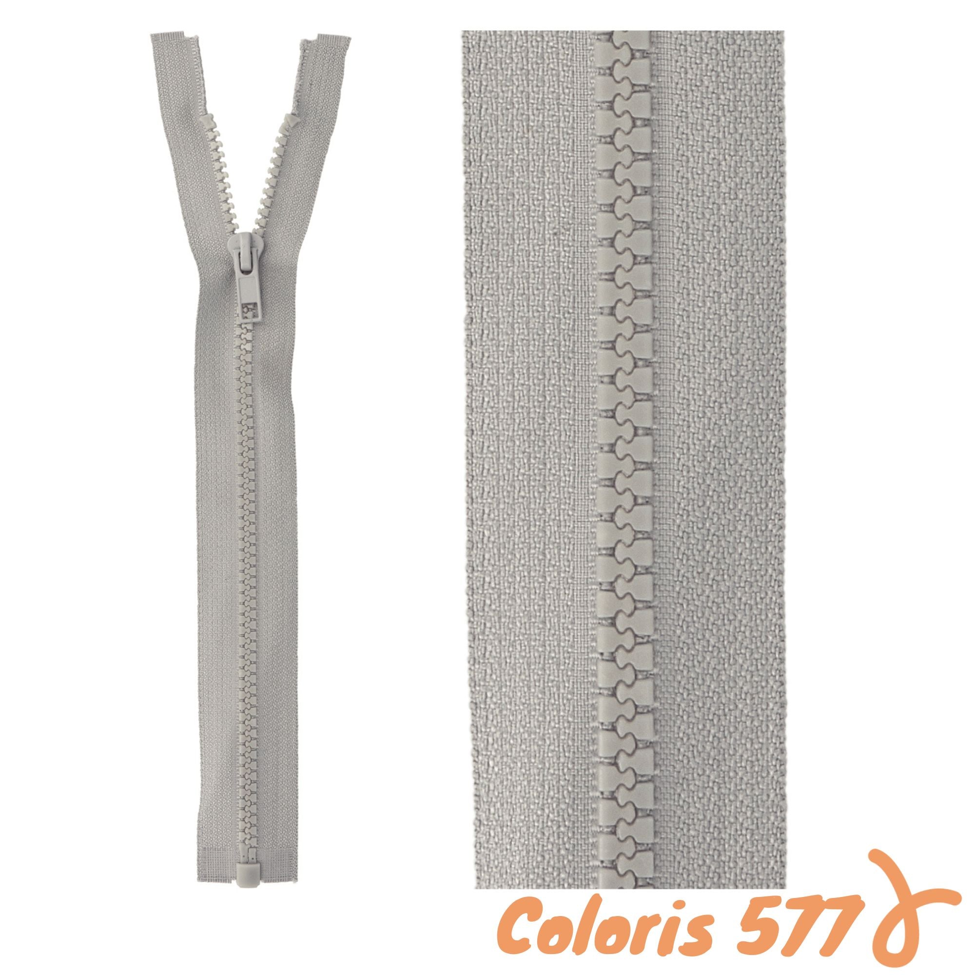 Zip séparable - 30 cm