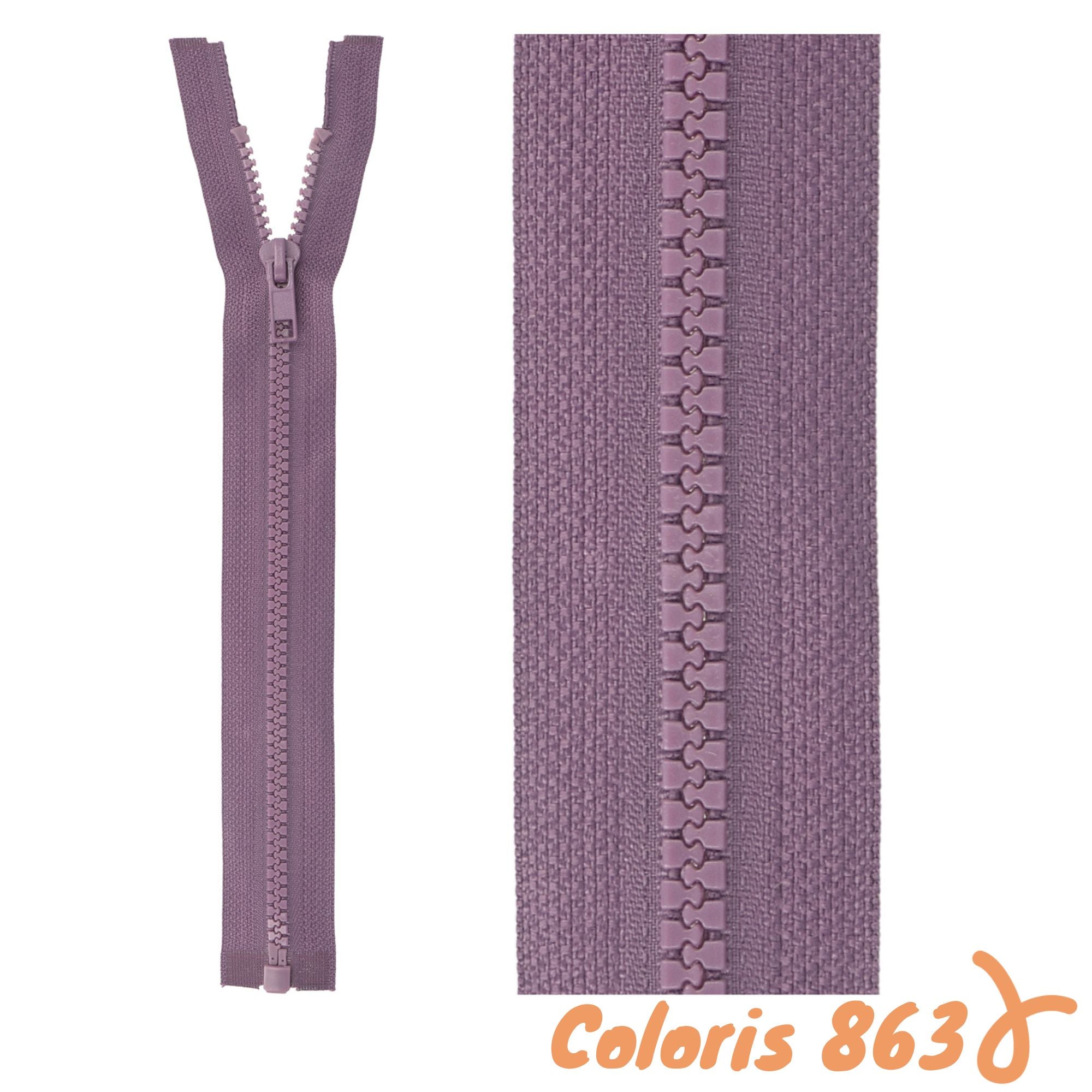 Zip séparable - 30 cm