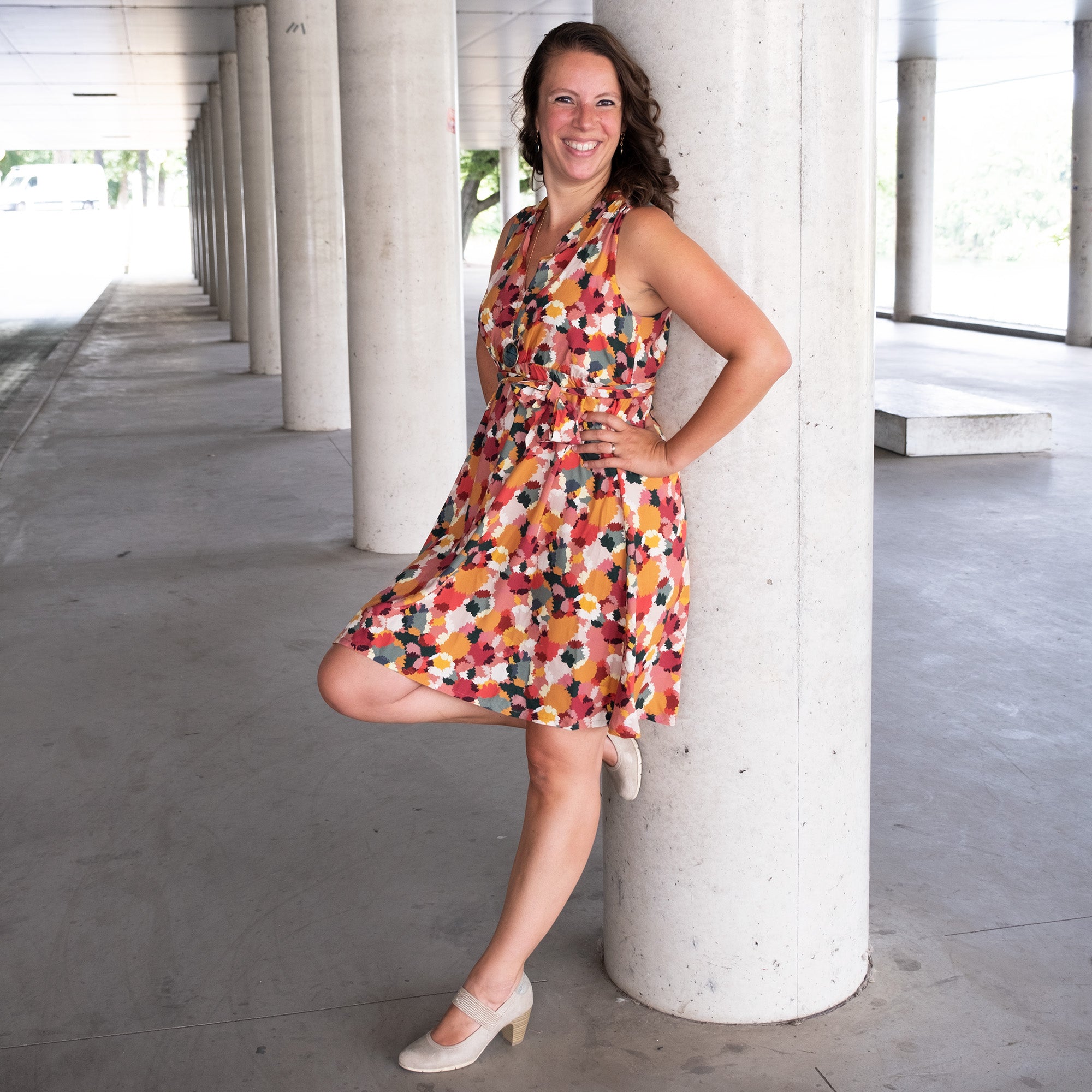 PRUNELLE : la blouse/robe belle et confortable