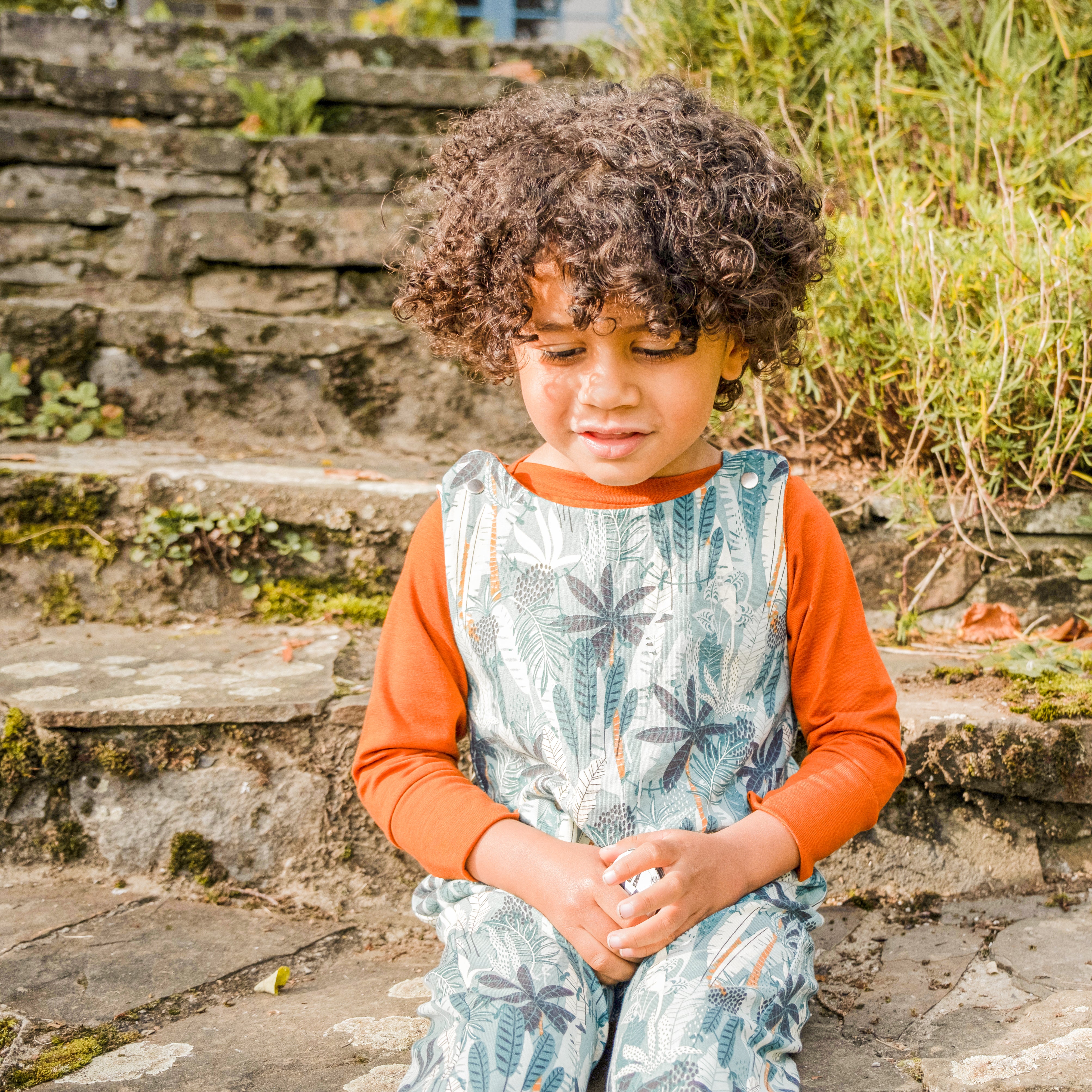 Klafoutis combi salopette évolutive Bergamote 0-4 ans couture bébé