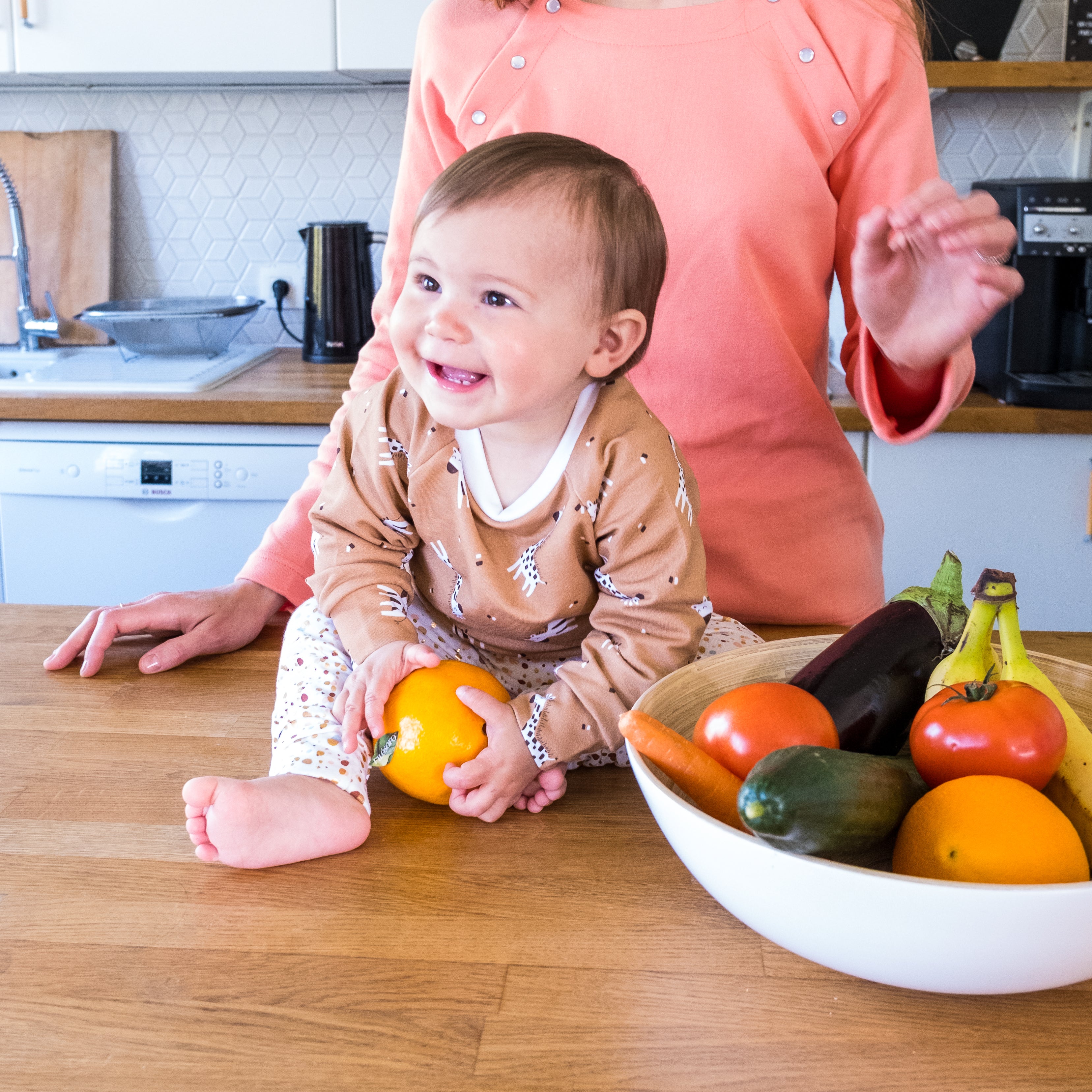 Châtaigne - LE sweat aux 32 versions - BÉBÉ 0-4 ans