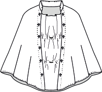 REINETTE femme - le poncho avec option insert de portage