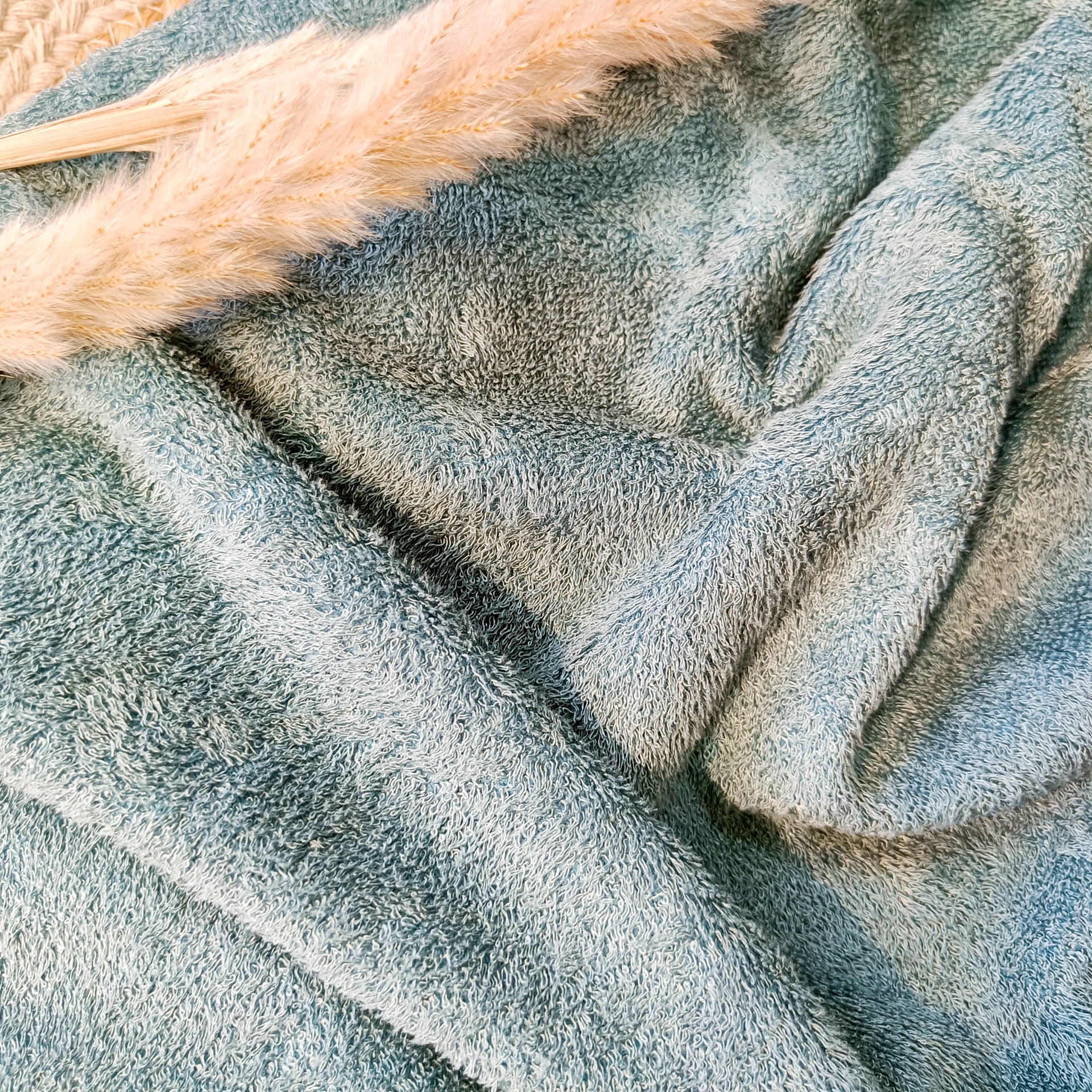 Eponge de bambou 90% - Menthe foncée