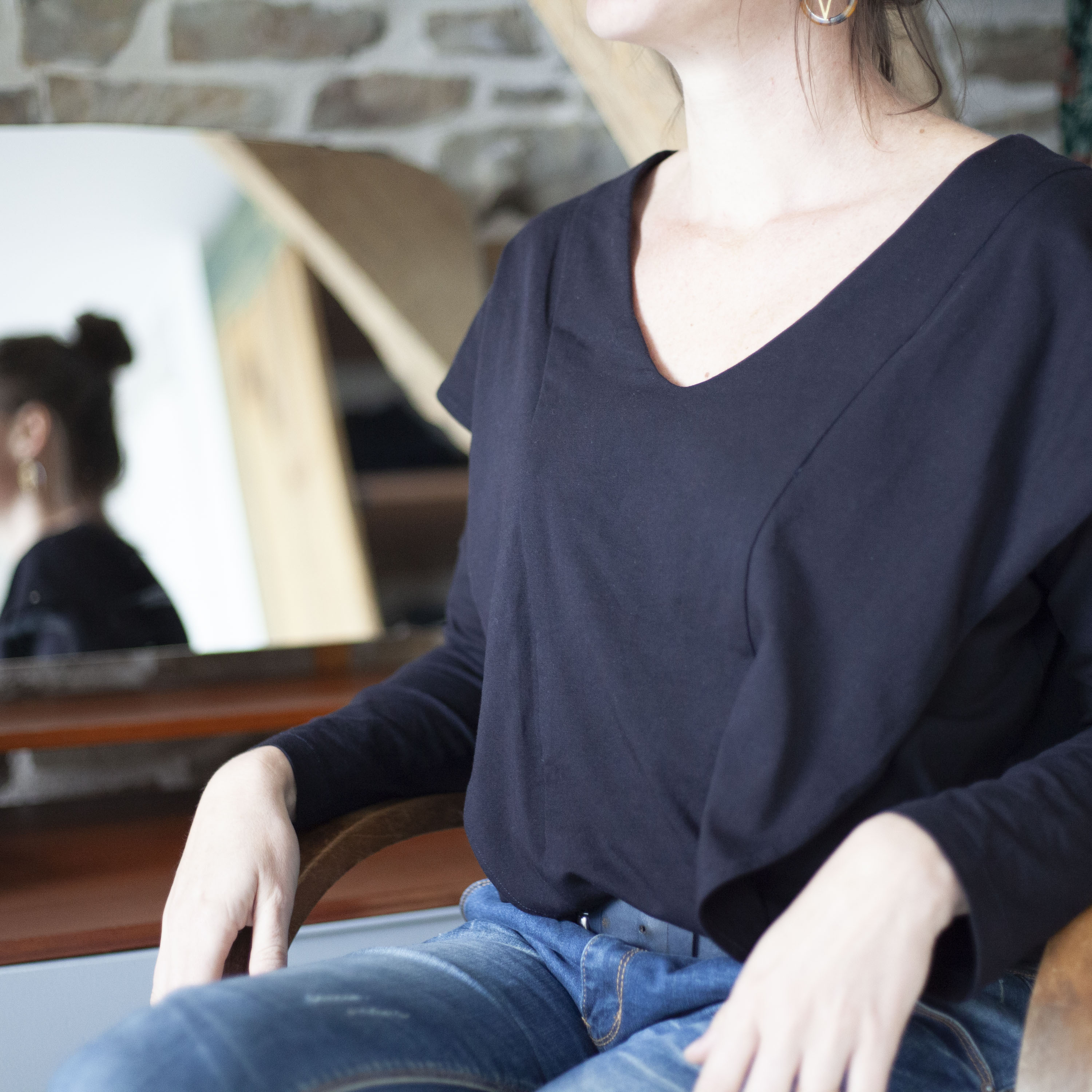 LA COCOTTE - le t-shirt à volant compatible allaitement - PDF