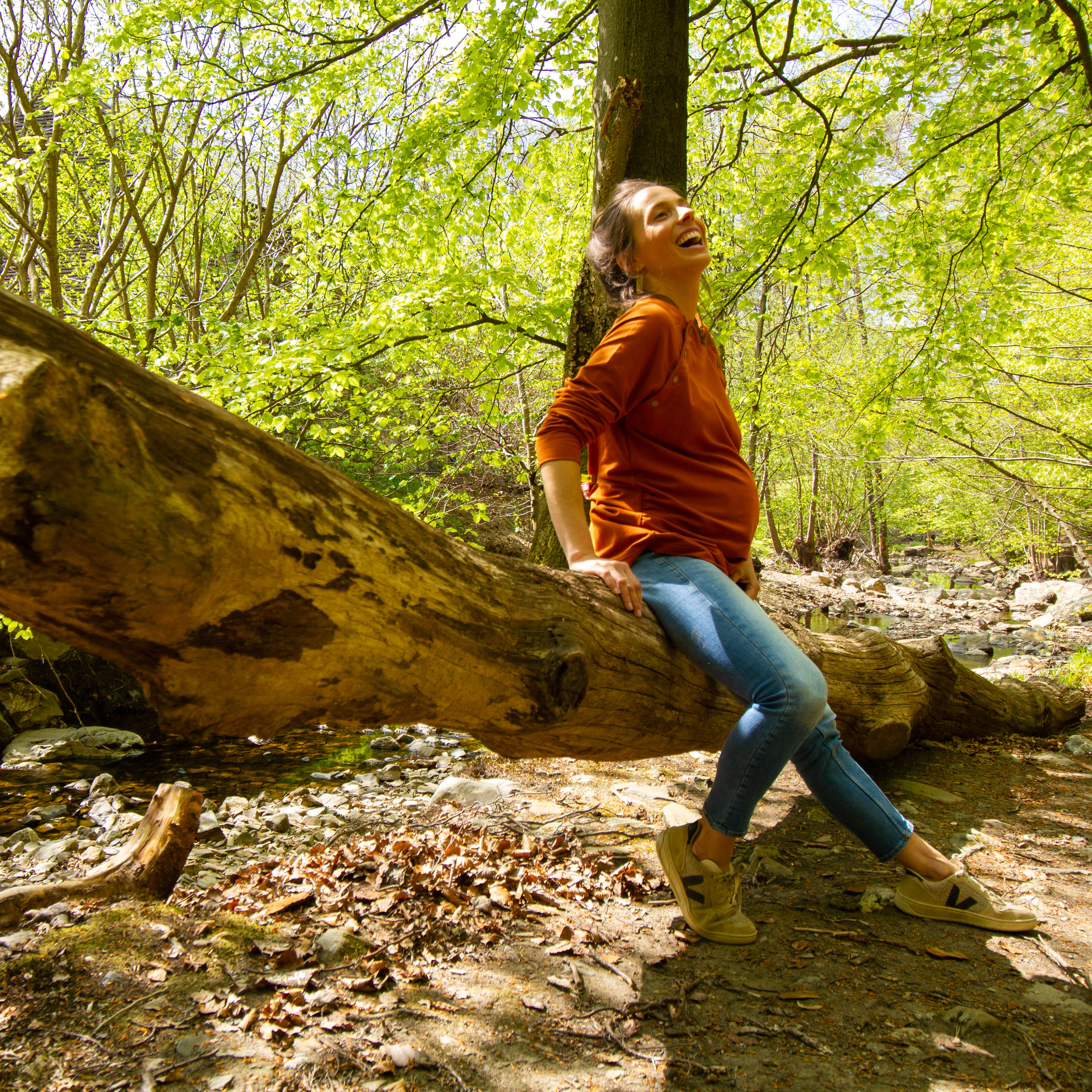 Châtaigne - LE sweat compatible grossesse et allaitement aux 32 versions - FEMME