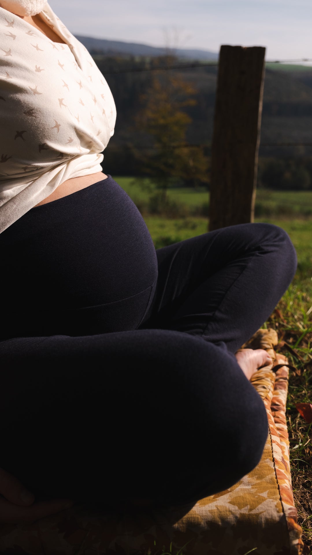 PAPAYE le legging compatible grossesse