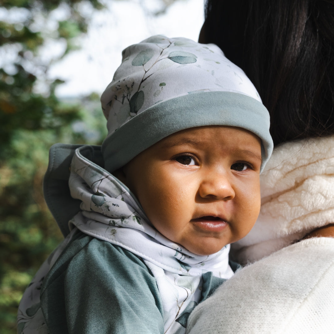 couture facile snood pressions pistache