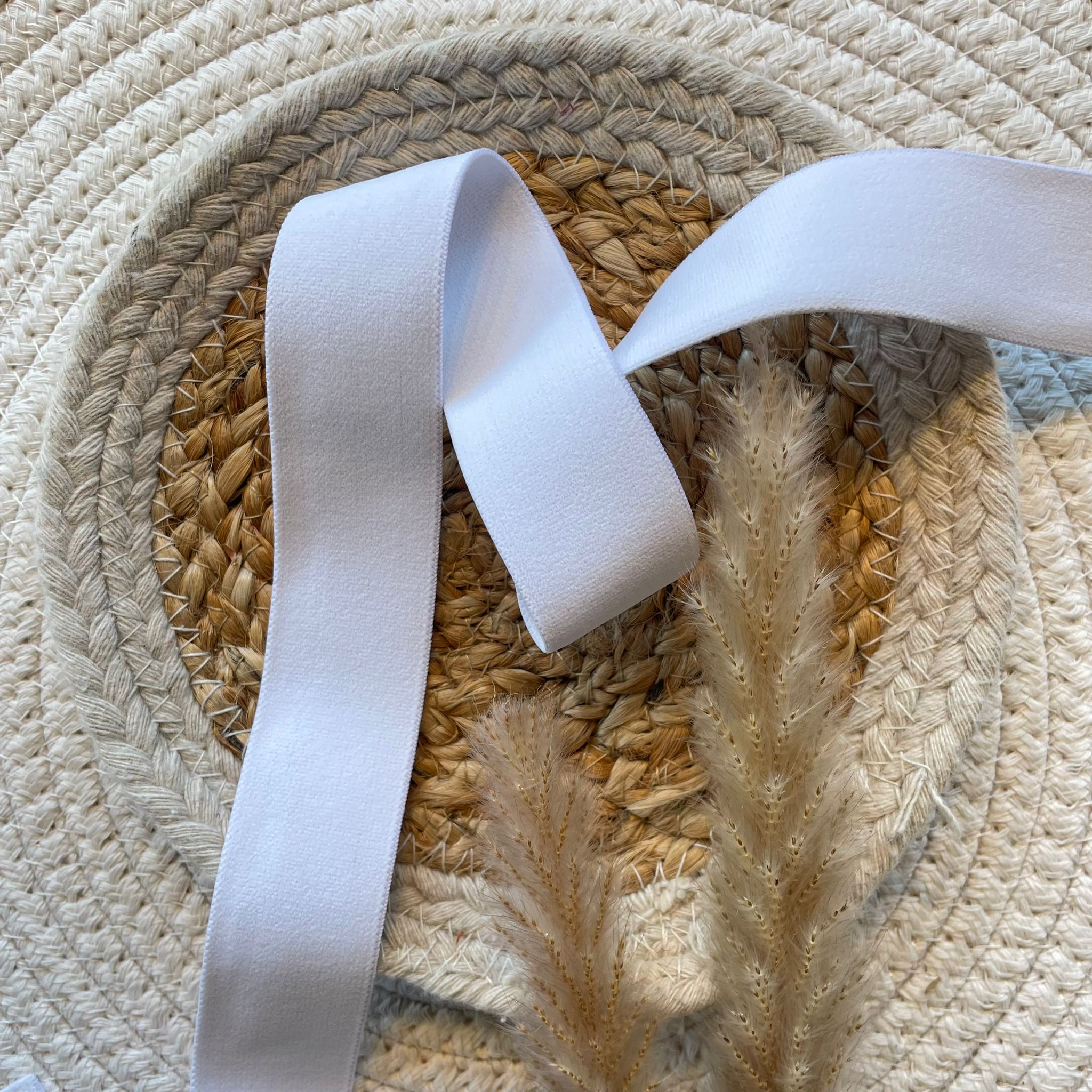 Élastique 35 mm - Blanc